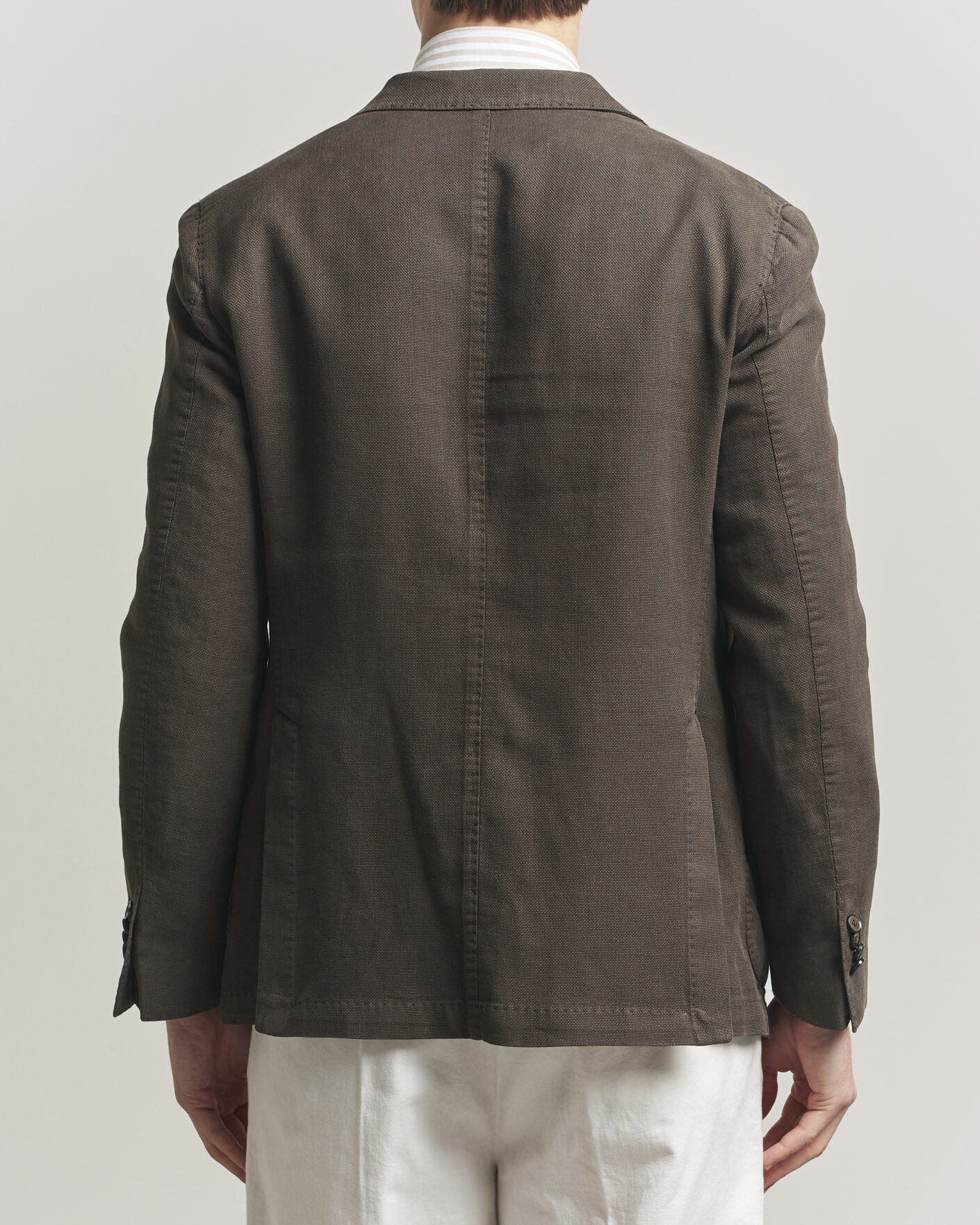 Hombres | Blazers | L.B.M. 1911 | Jack Regular Fit Structured Cotton Blazer Brown