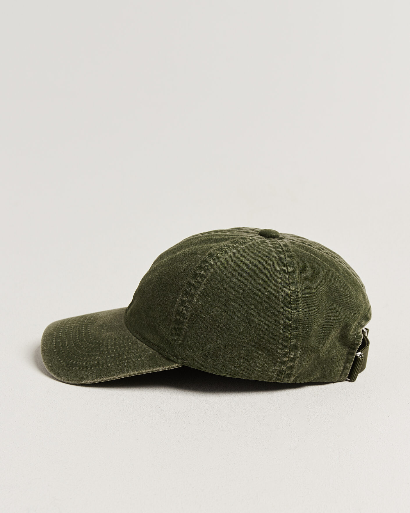 Hombres | Sombreros y gorras | Varsity Headwear | Washed Cotton Baseball Cap Green
