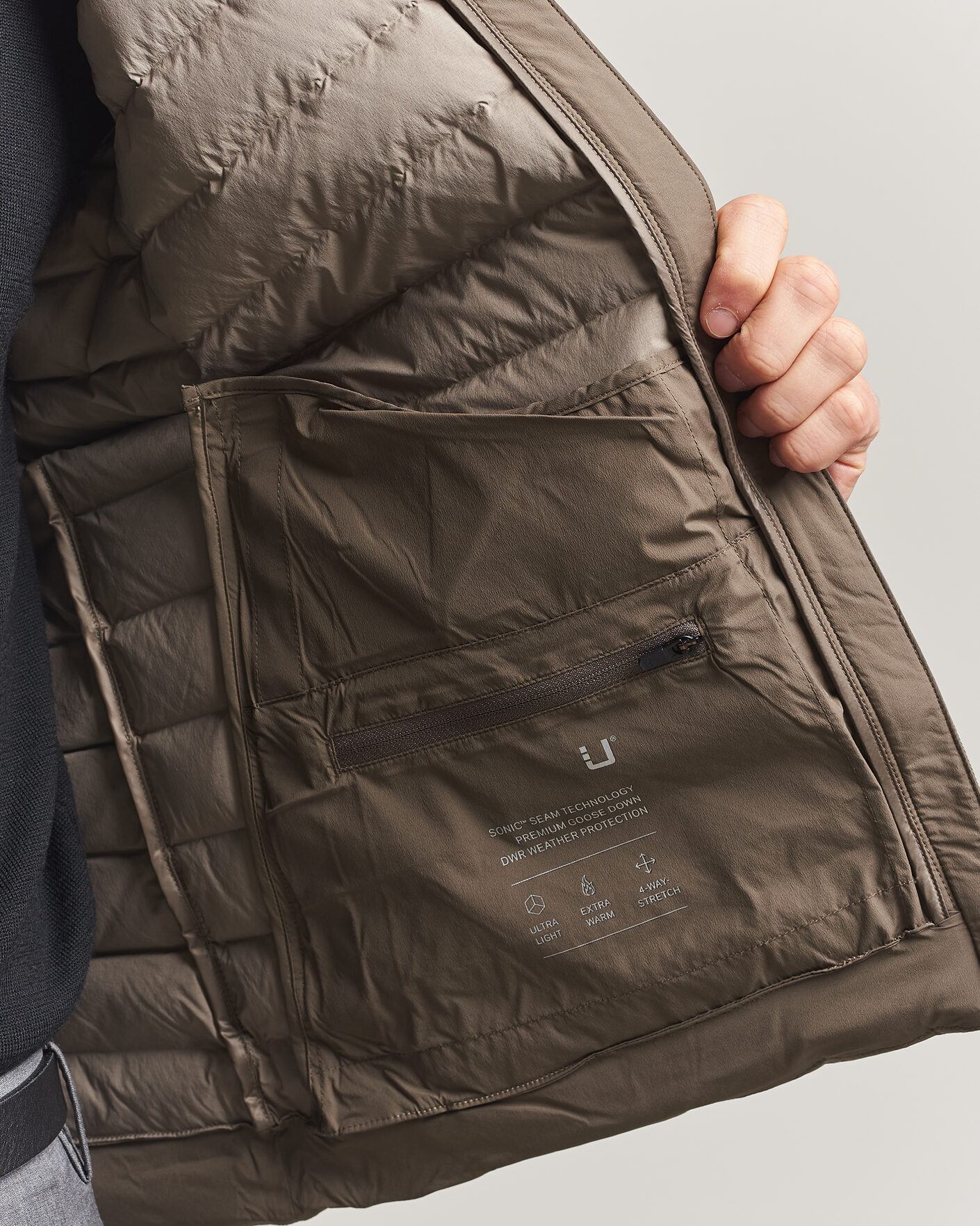Hombres | Chalecos | UBR | Super Sonic Vest Driftwood