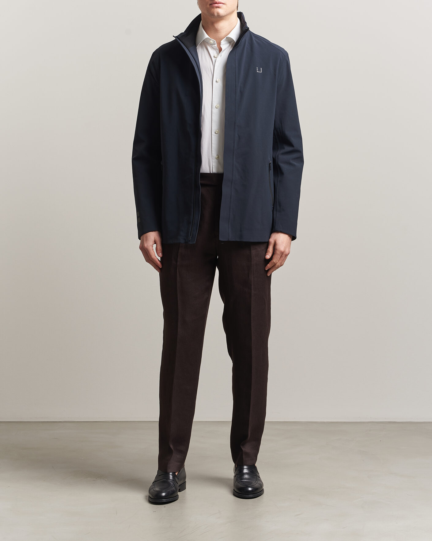 Hombres | Abrigos y chaquetas | UBR | Vektor Waterproof Jacket Navy