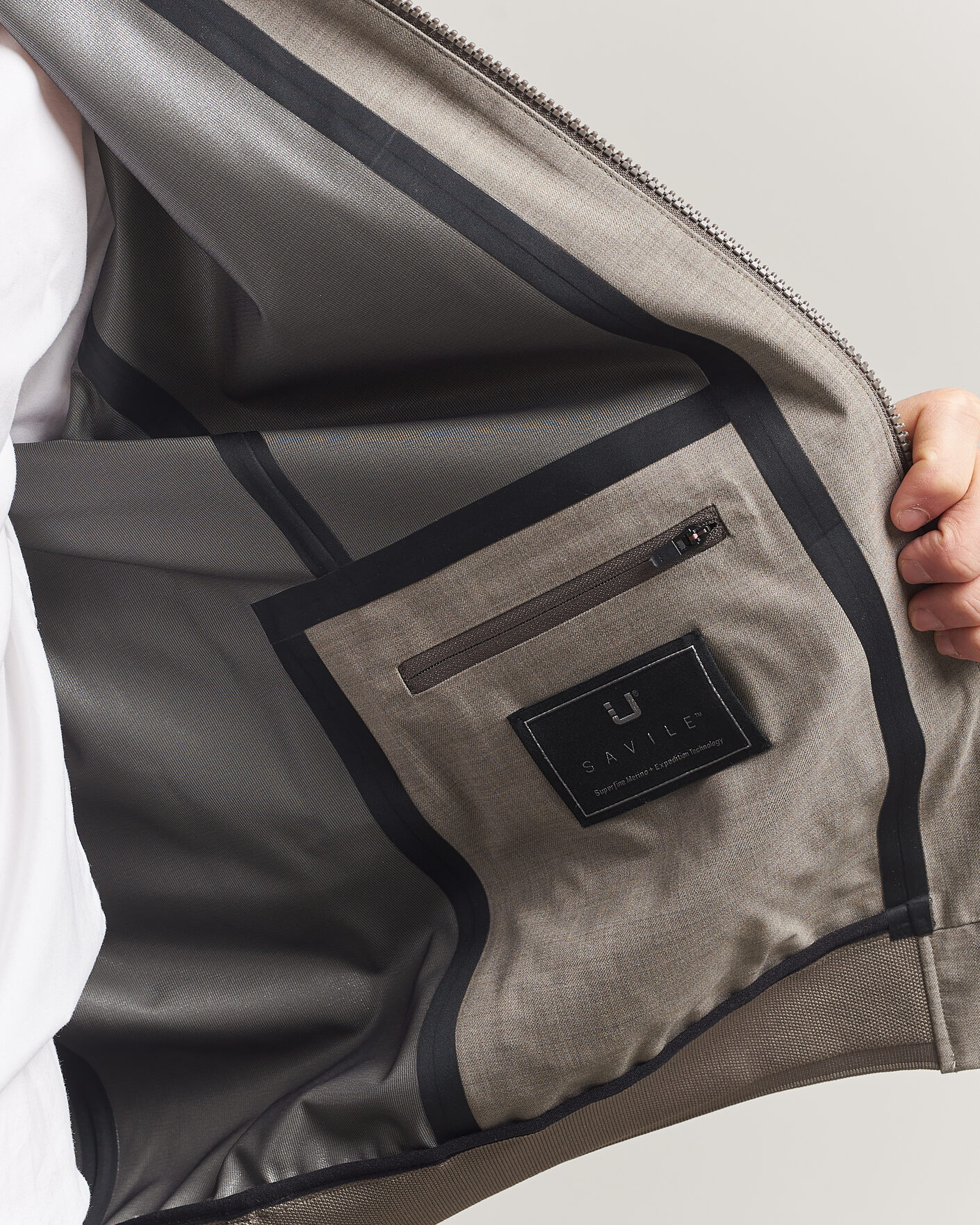 Hombres | Abrigos y chaquetas | UBR | Bullet Delta Savile Wool Jacket Sand