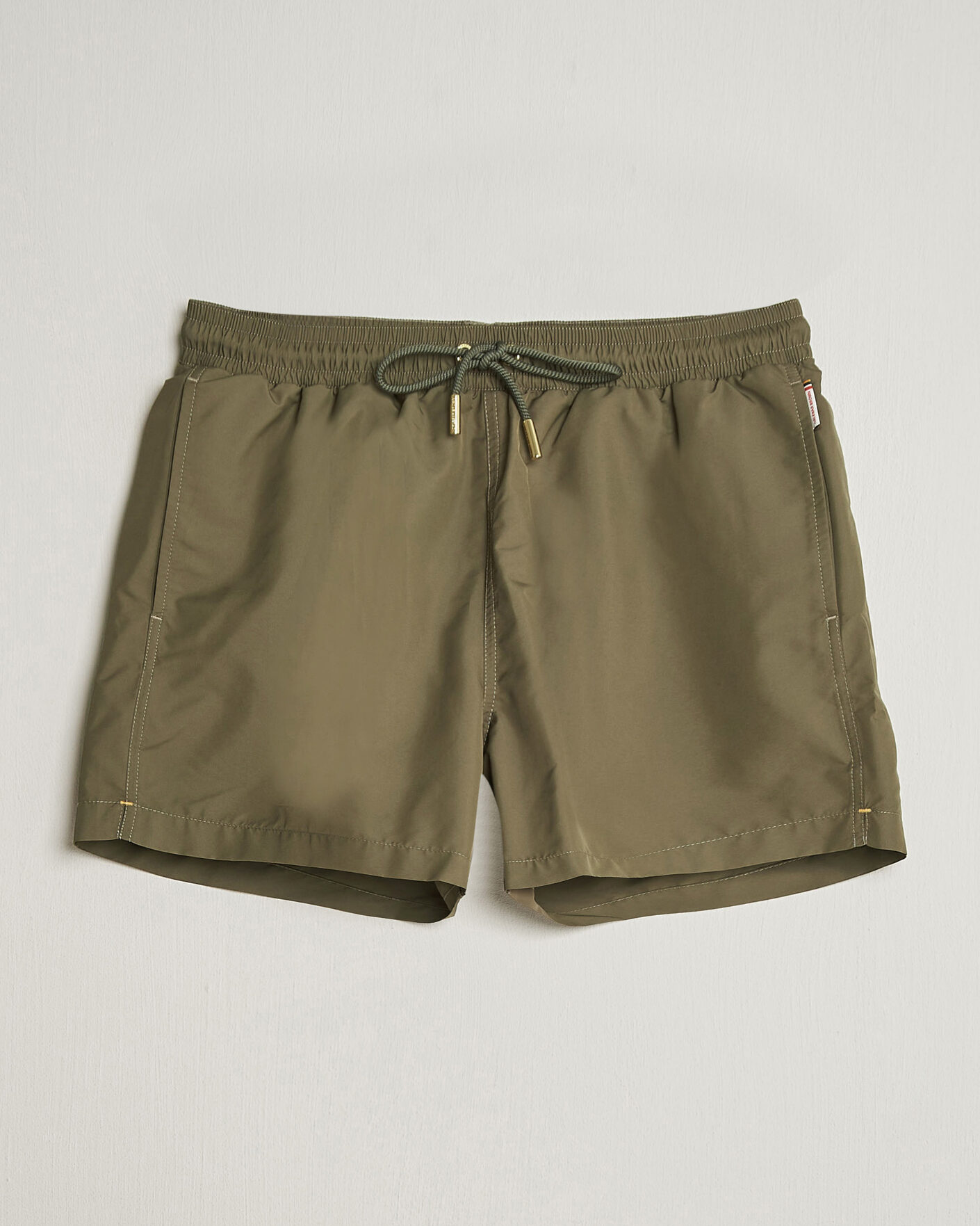 Hombres | Bañadores | Orlebar Brown | Jack Solid Drawstring Swim Shorts Herbal Green
