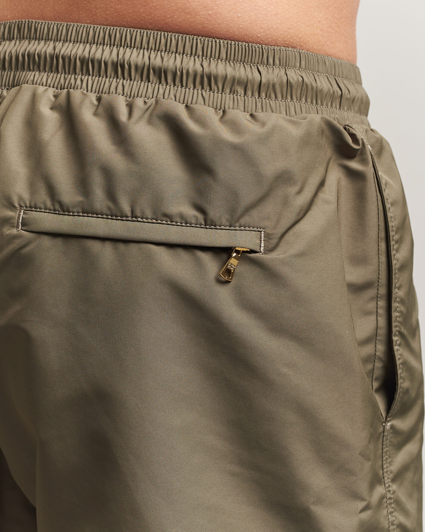 Hombres | Bañadores | Orlebar Brown | Jack Solid Drawstring Swim Shorts Herbal Green