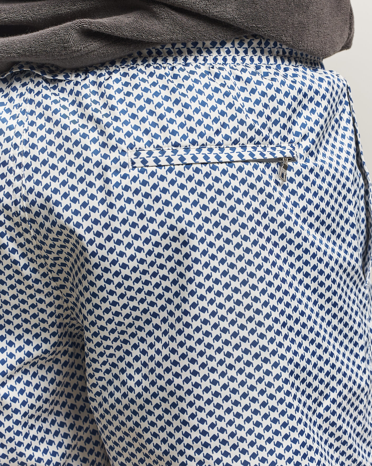 Hombres | Bañadores | Orlebar Brown | Boxer Modula Drawstring Swim Shorts Nova Blue