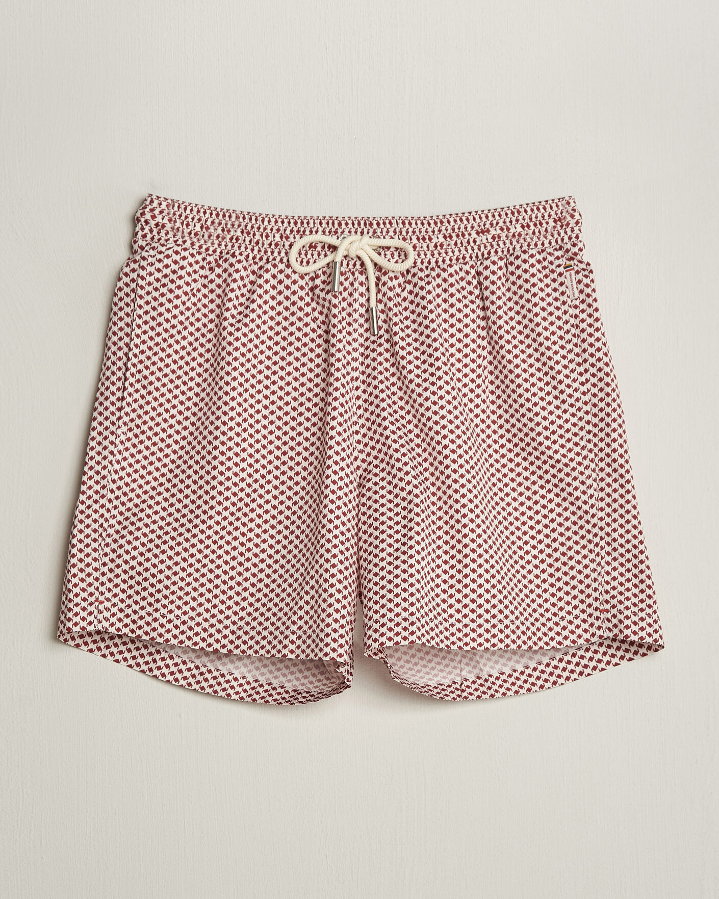 Hombres | Bañadores | Orlebar Brown | Boxer Modula Drawstring Swim Shorts Vermillion