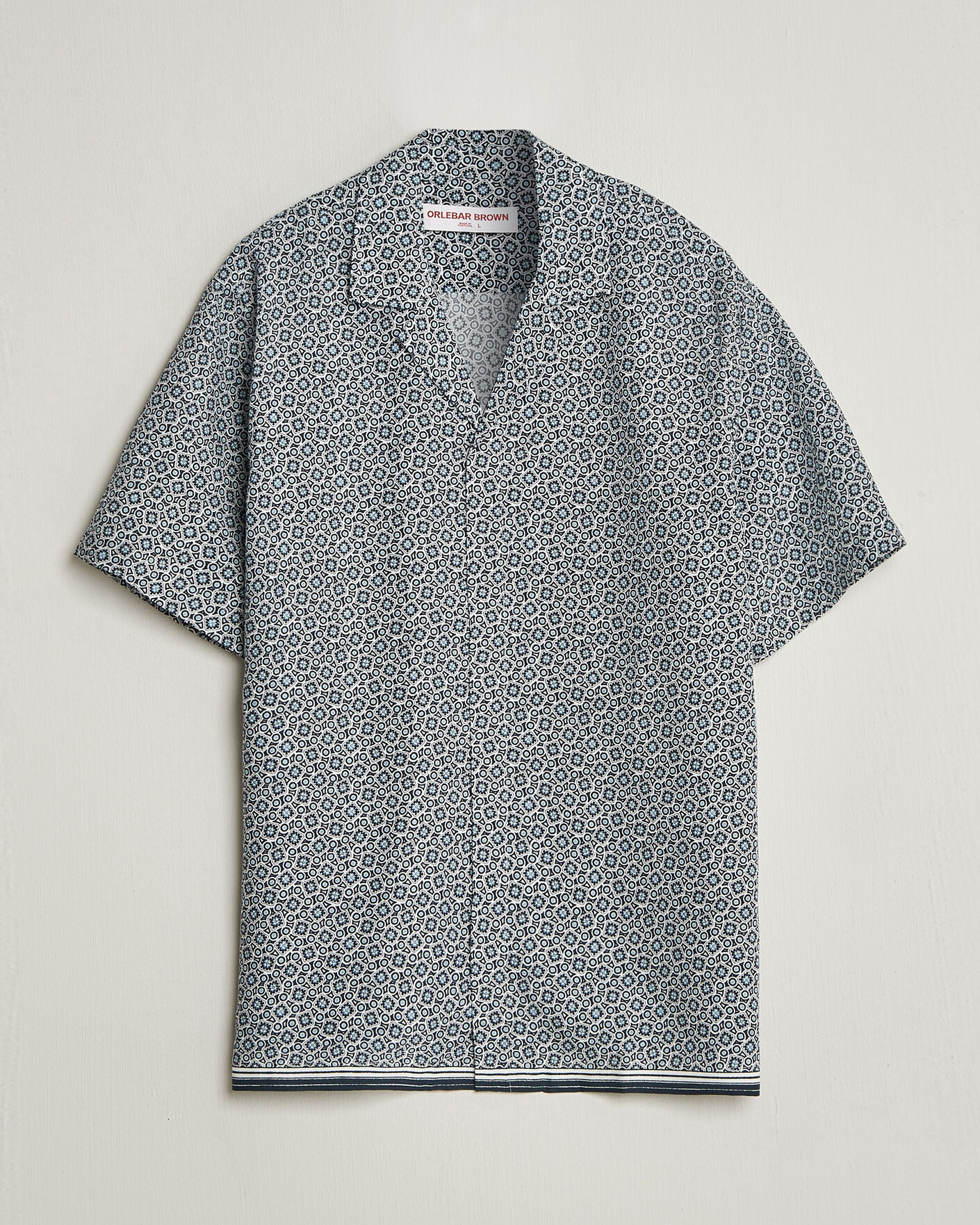 Hombres | Camisas | Orlebar Brown | Maitan Lyocel Petola Shirts Night Iris