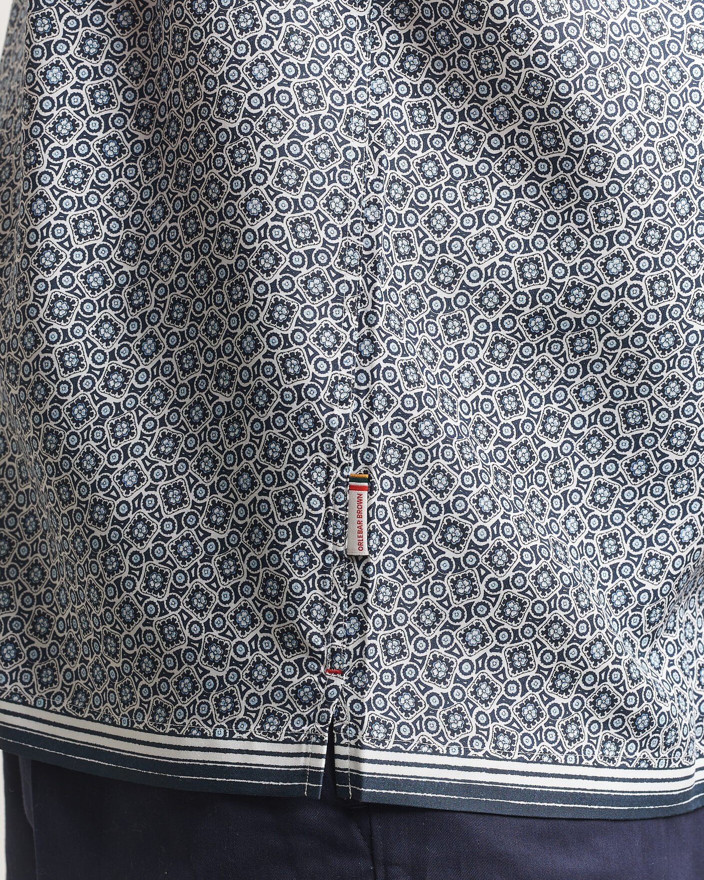 Hombres | Camisas | Orlebar Brown | Maitan Lyocel Petola Shirts Night Iris