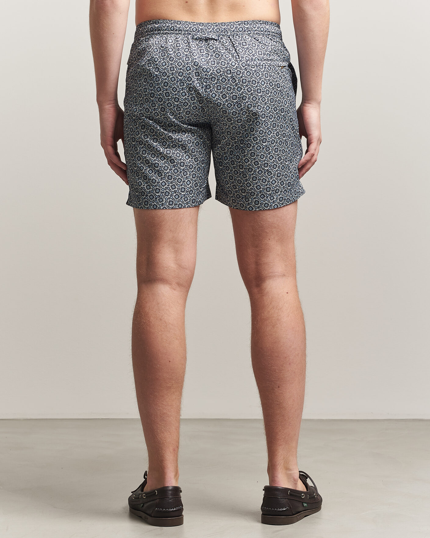 Hombres | Bañadores | Orlebar Brown | Bulldog Drawcord Petola Swim Shorts Night Iris