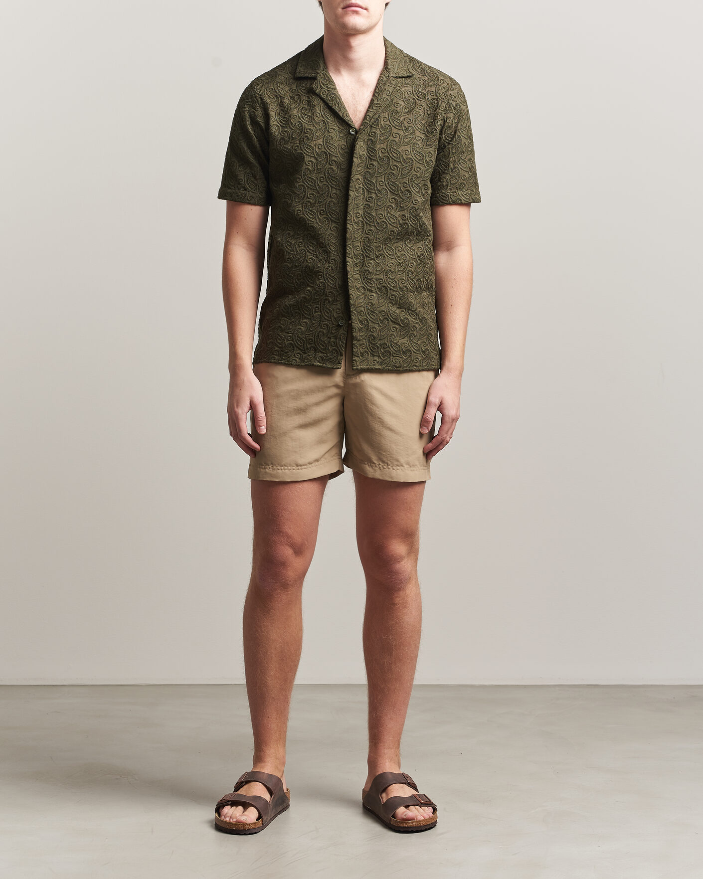 Hombres | Bañadores | Orlebar Brown | Bulldog Drawcord Swim Shorts Dijon