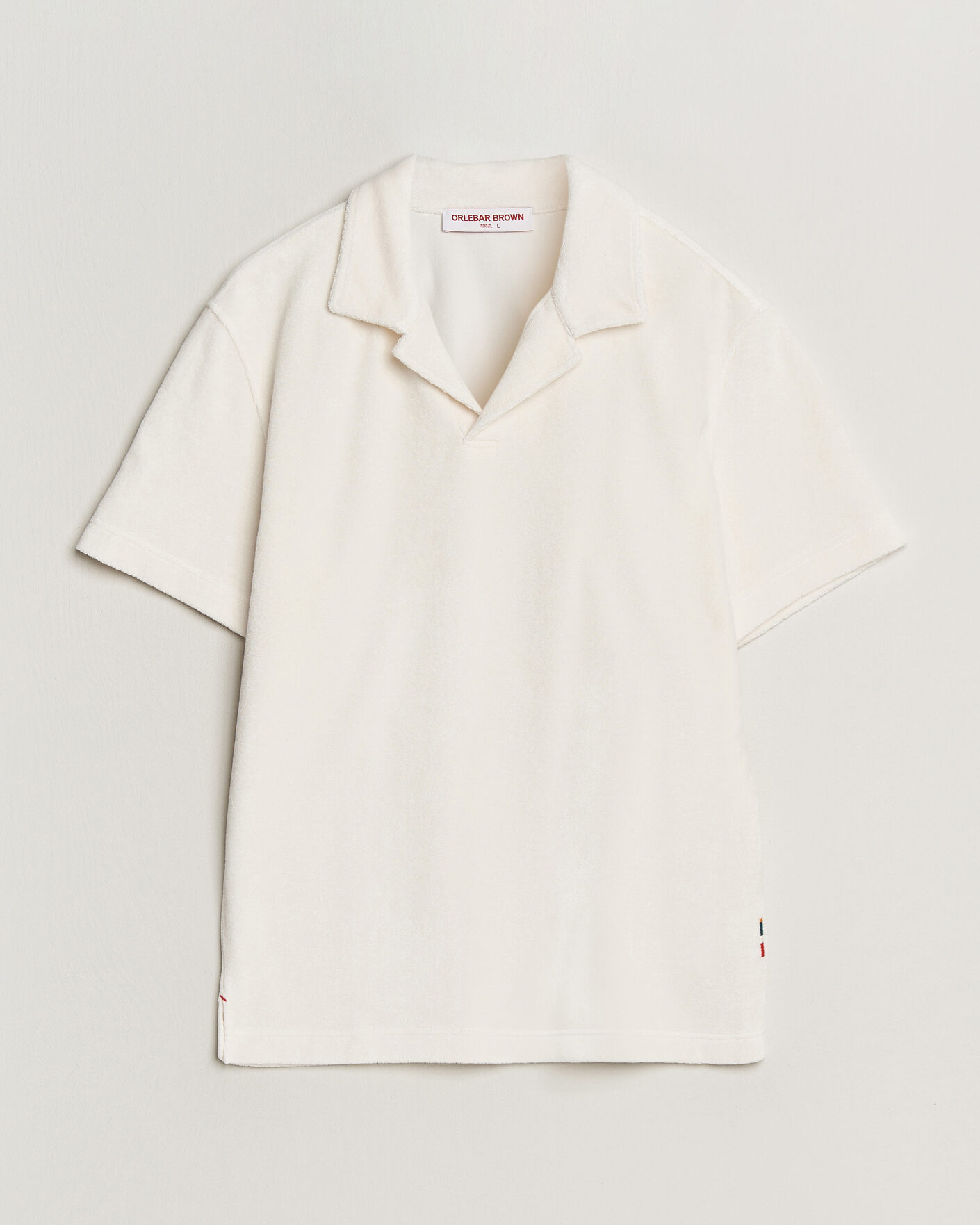 Hombres | Polos | Orlebar Brown | Terry Resort Polo Thasos Beach
