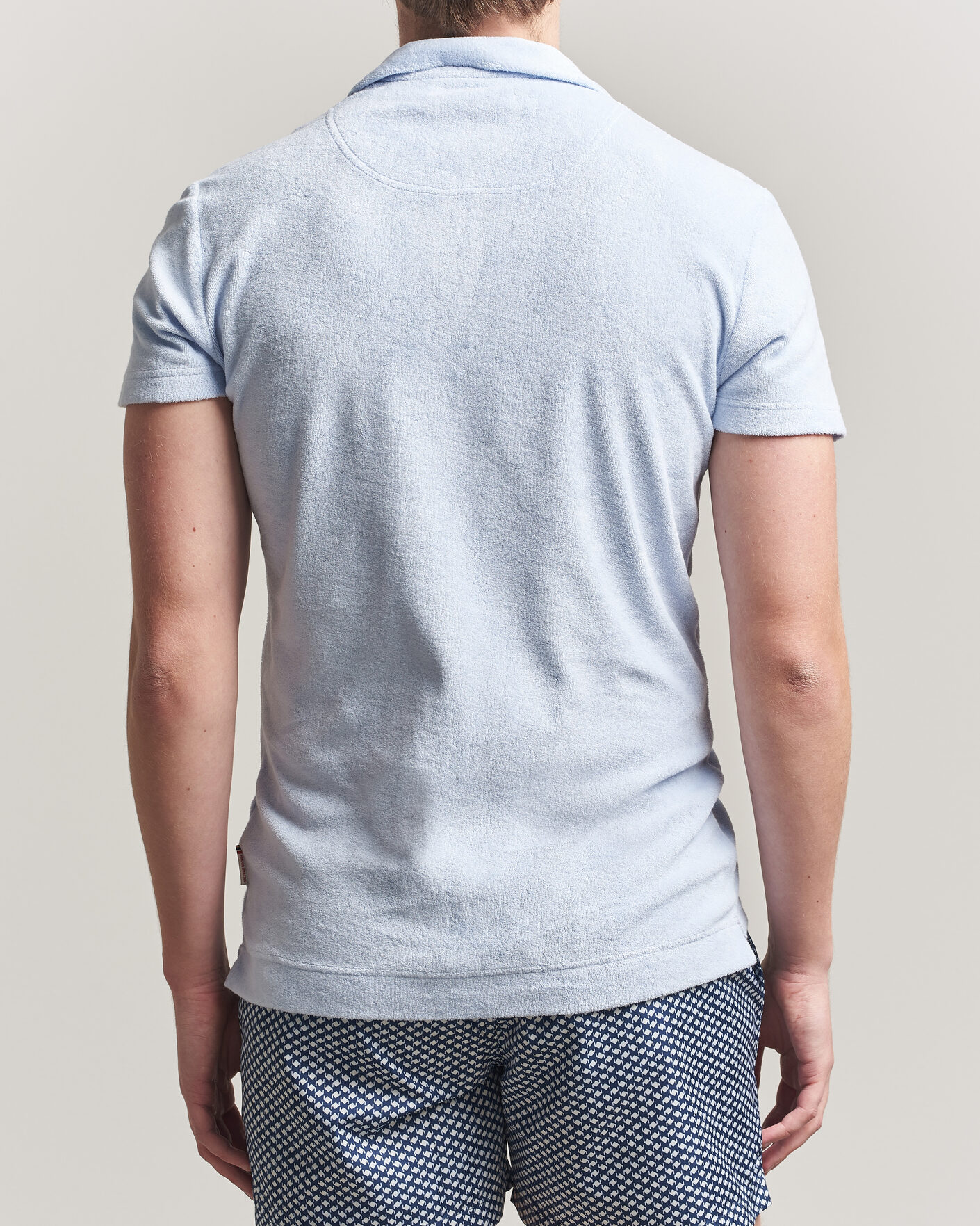 Hombres | Polos | Orlebar Brown | Terry Polo Surfside Blue