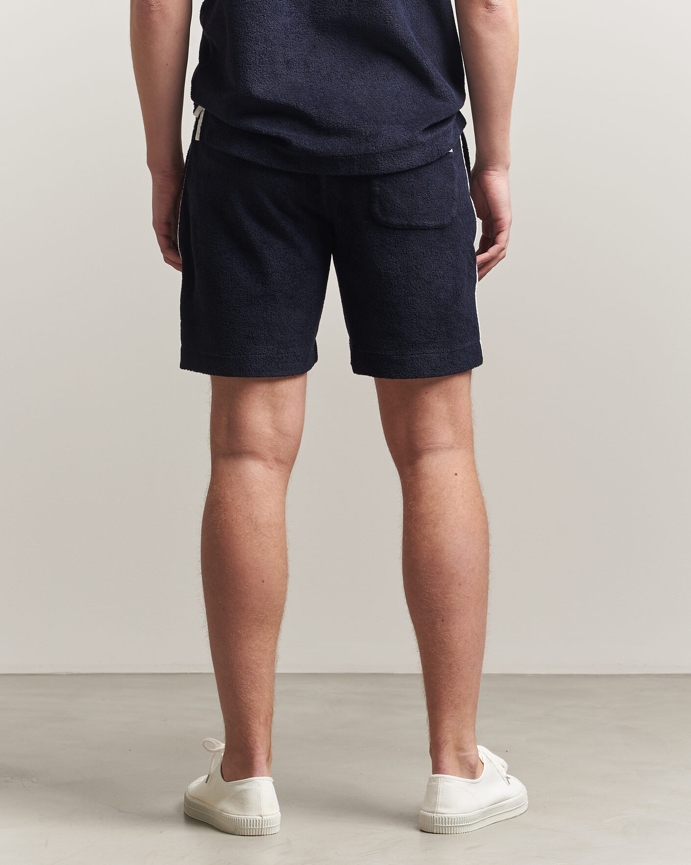 Hombres | Pantalones cortos | Orlebar Brown | Trevone Towelling Shorts Night Iris