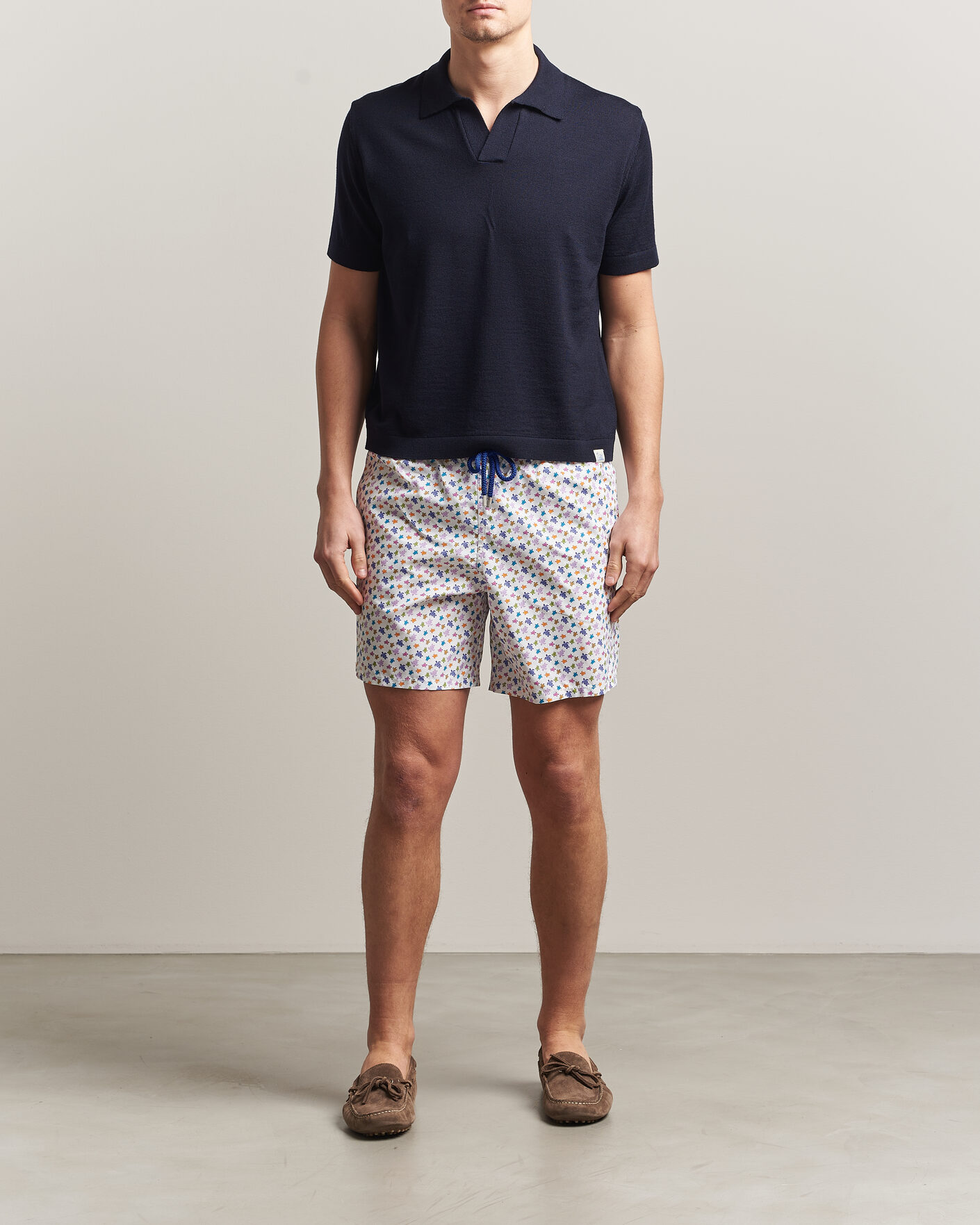 Hombres | Bañadores | Vilebrequin | Moorea Swimshorts Blanc