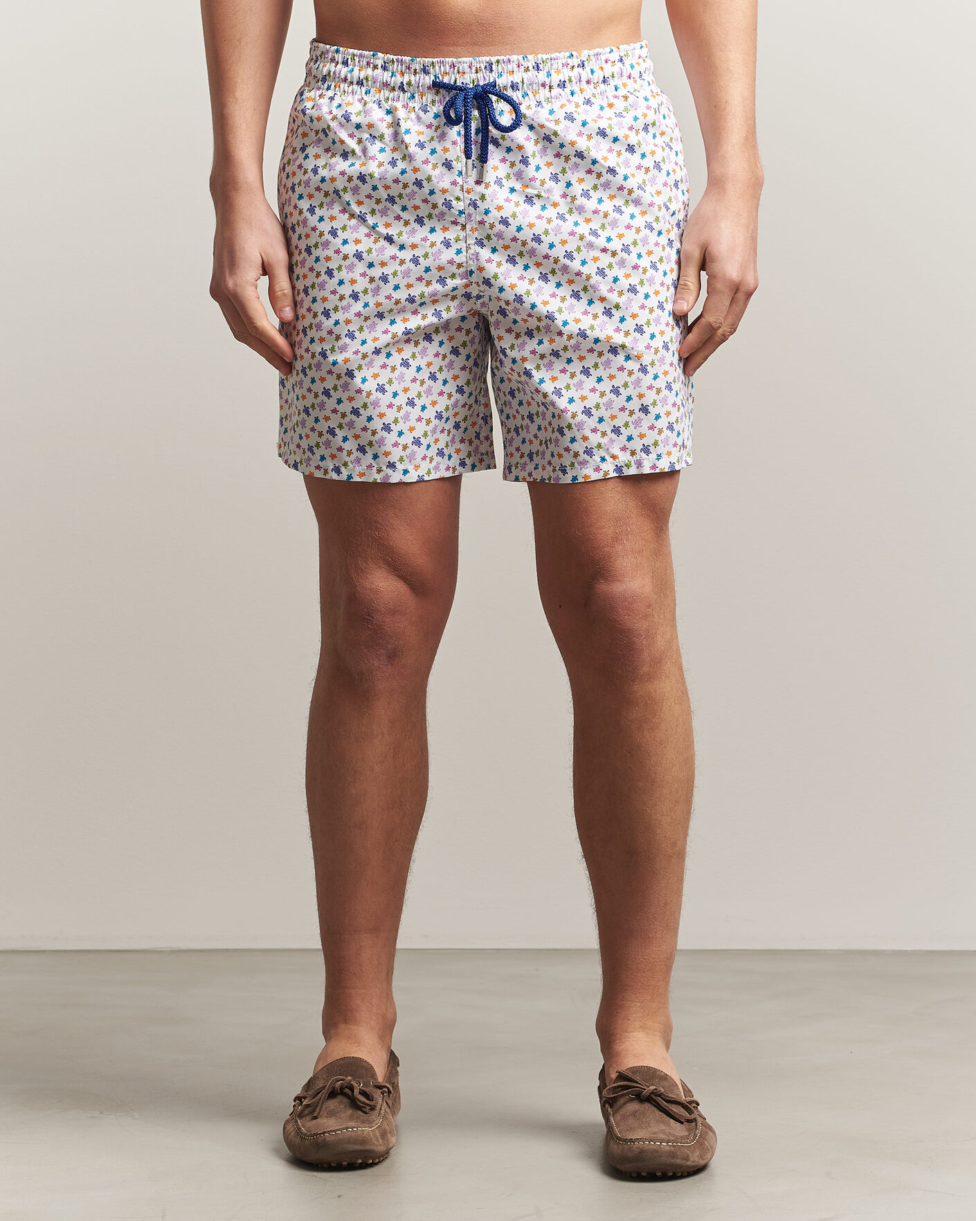 Hombres | Bañadores | Vilebrequin | Moorea Swimshorts Blanc