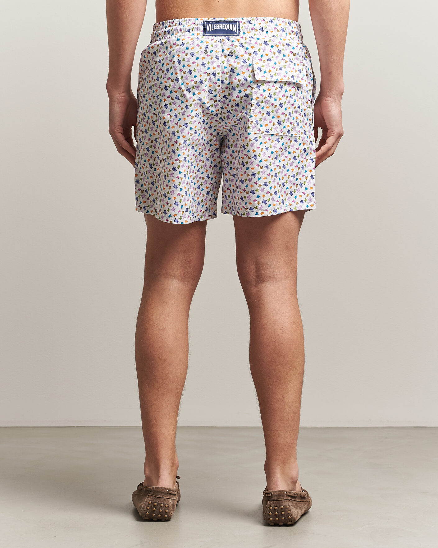 Hombres | Bañadores | Vilebrequin | Moorea Swimshorts Blanc
