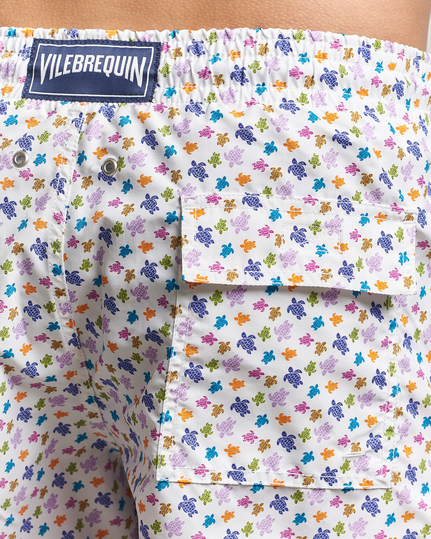 Hombres | Bañadores | Vilebrequin | Moorea Swimshorts Blanc