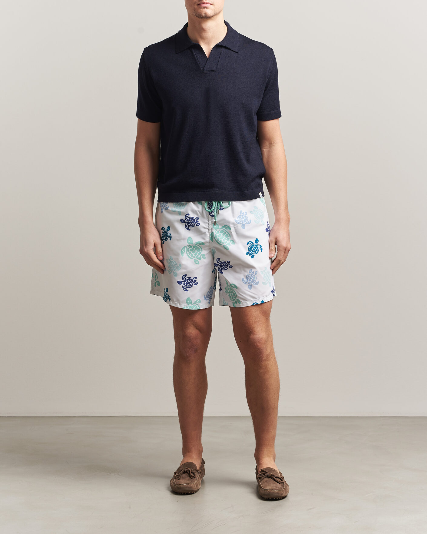 Hombres | Bañadores | Vilebrequin | Moorea Swimshorts Blanc