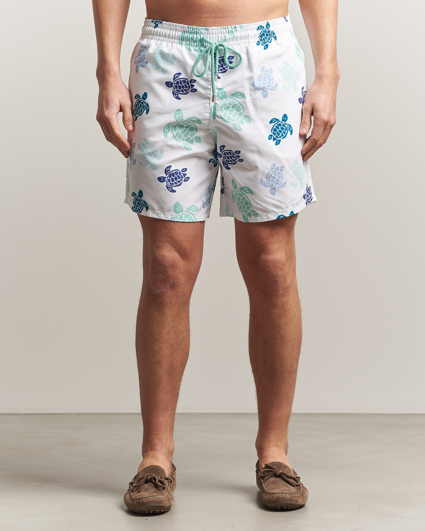 Hombres | Bañadores | Vilebrequin | Moorea Swimshorts Blanc