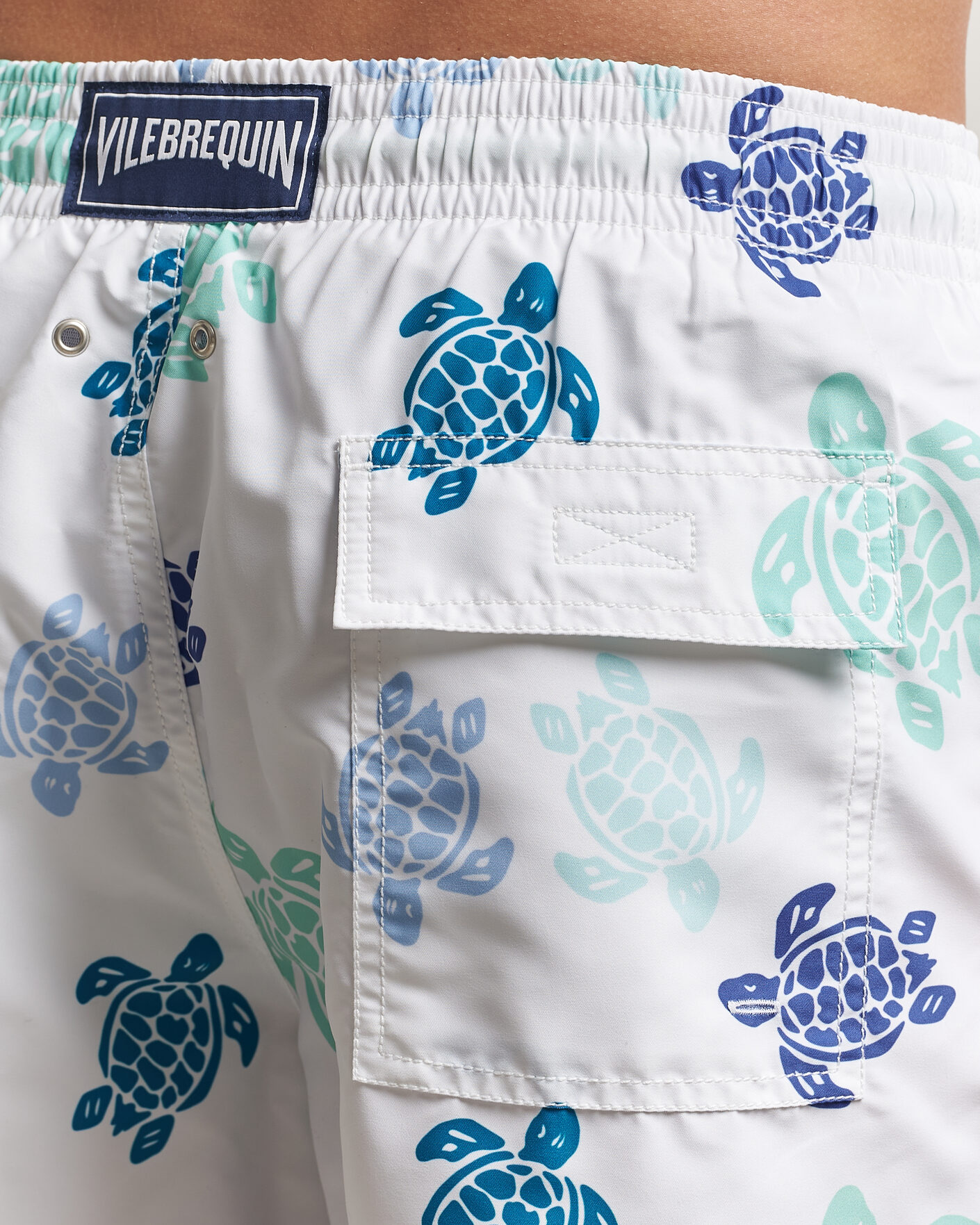 Hombres | Bañadores | Vilebrequin | Moorea Swimshorts Blanc