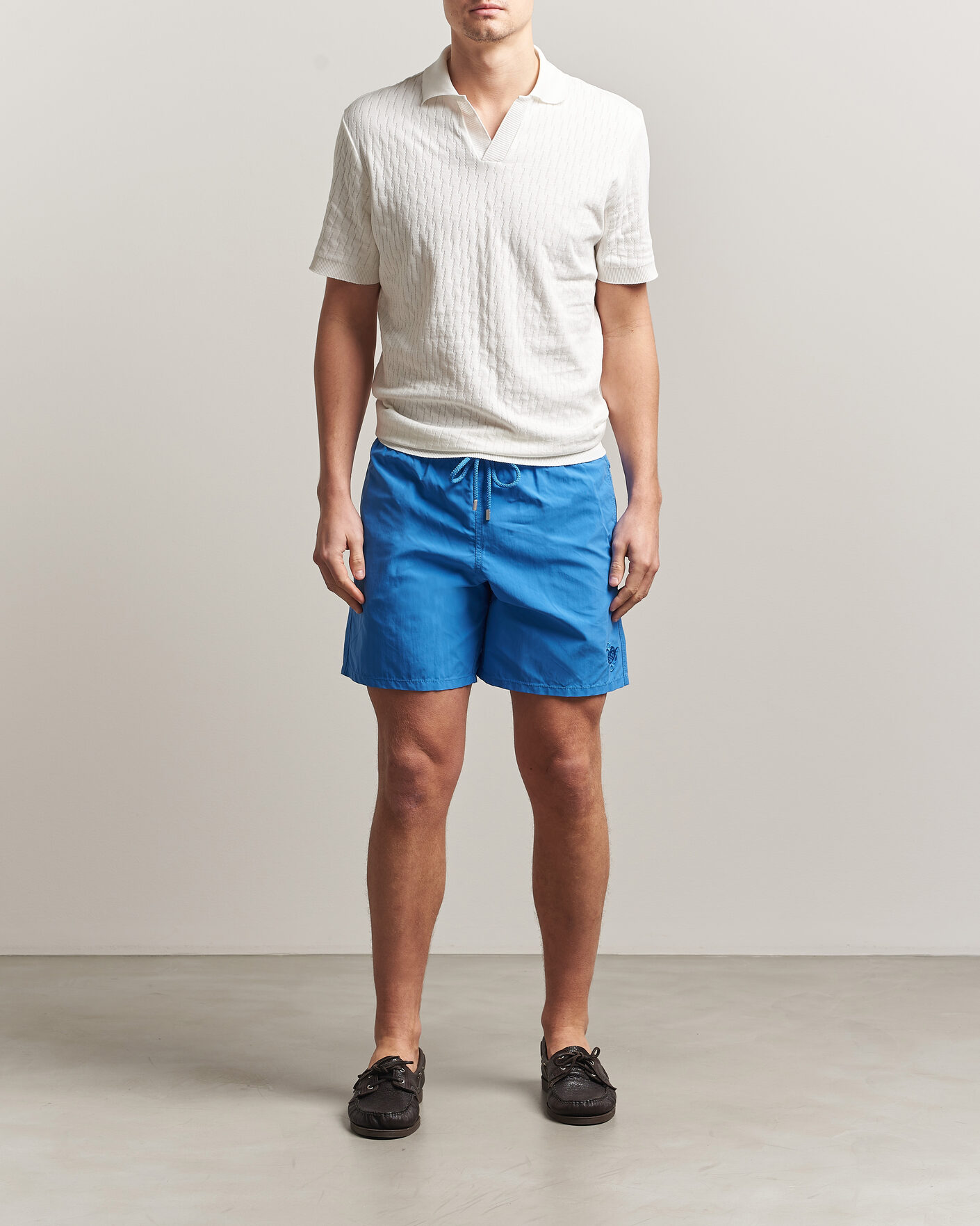 Hombres | Bañadores | Vilebrequin | Moorea Aquareactive Swimshorts Faience