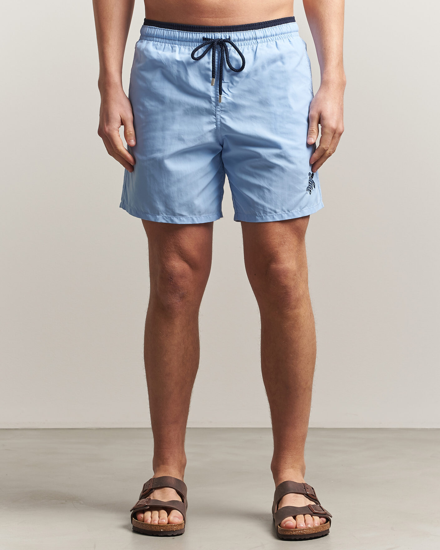 Hombres | Bañadores | Vilebrequin | Moka Swimshorts Fleur De Lin