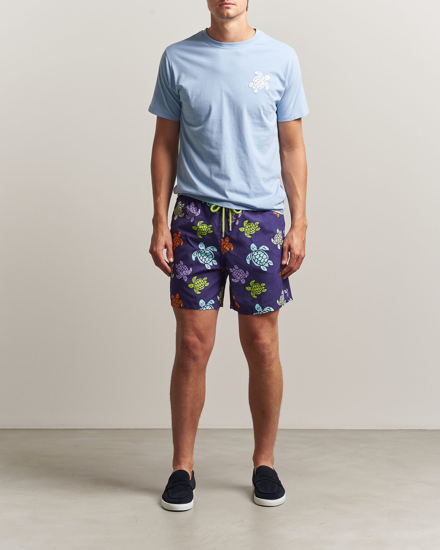 Hombres | Bañadores | Vilebrequin | Moka Swimshorts Violette