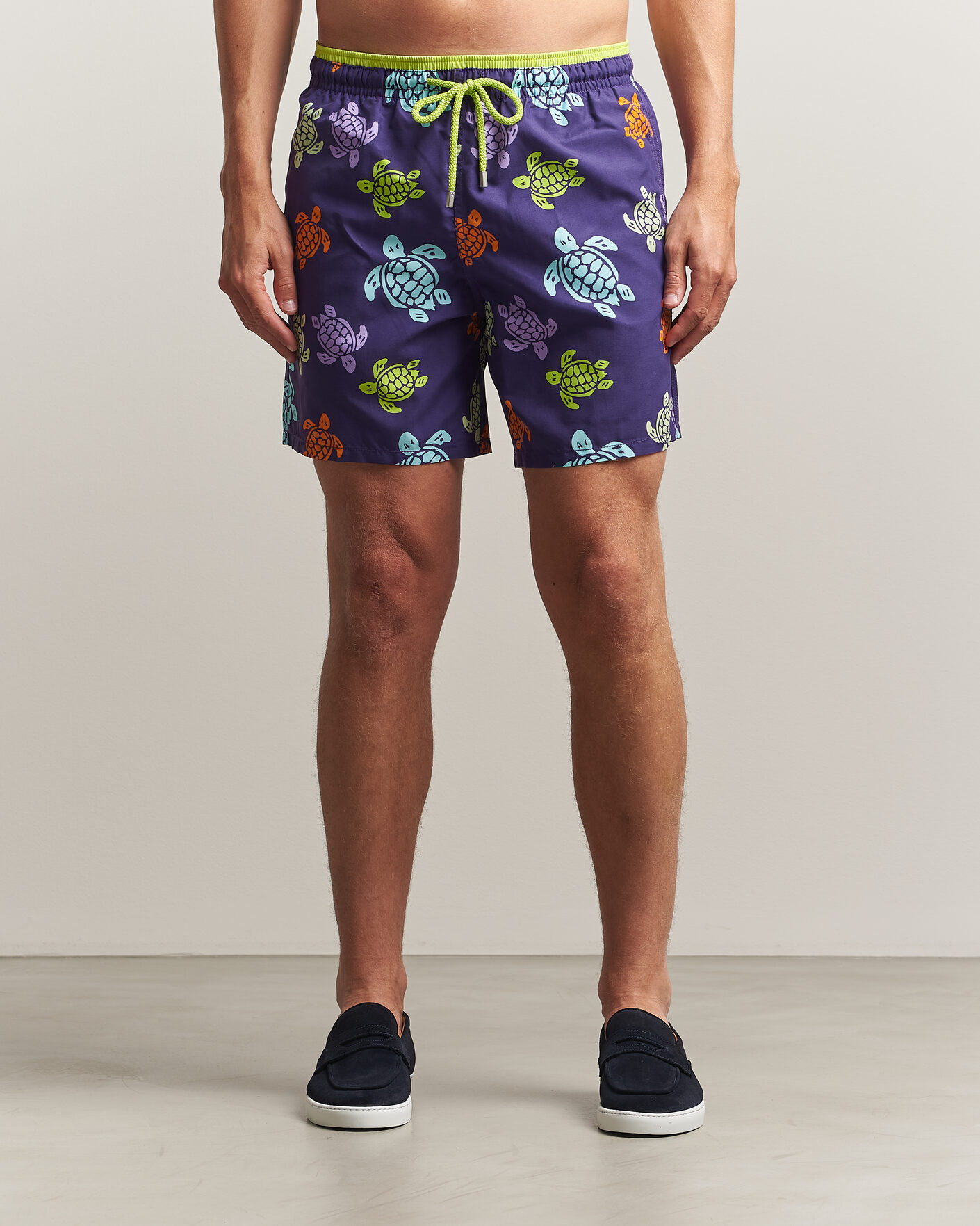 Hombres | Bañadores | Vilebrequin | Moka Swimshorts Violette
