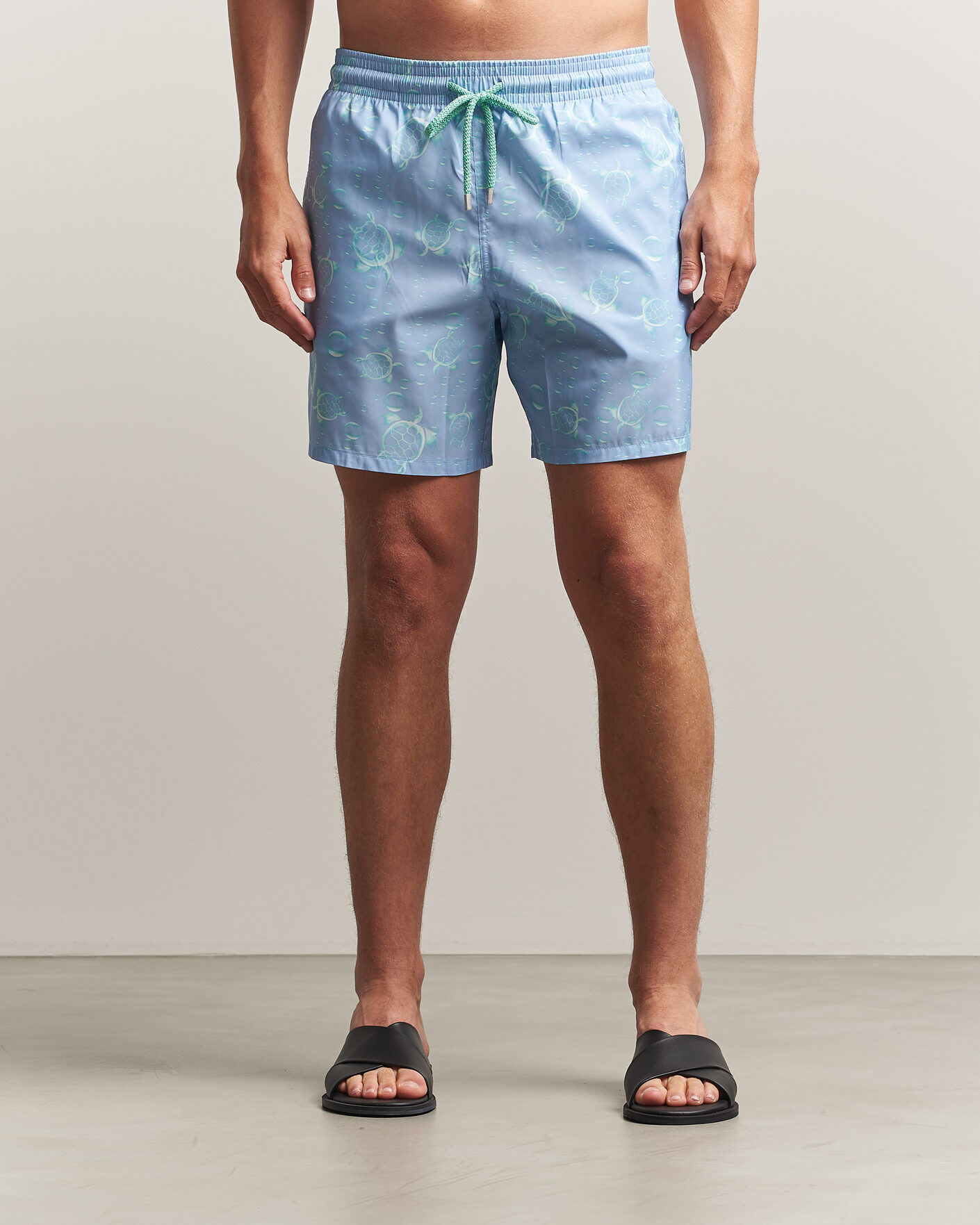 Hombres | Bañadores | Vilebrequin | Mahina Swimshorts Cloudy Blue