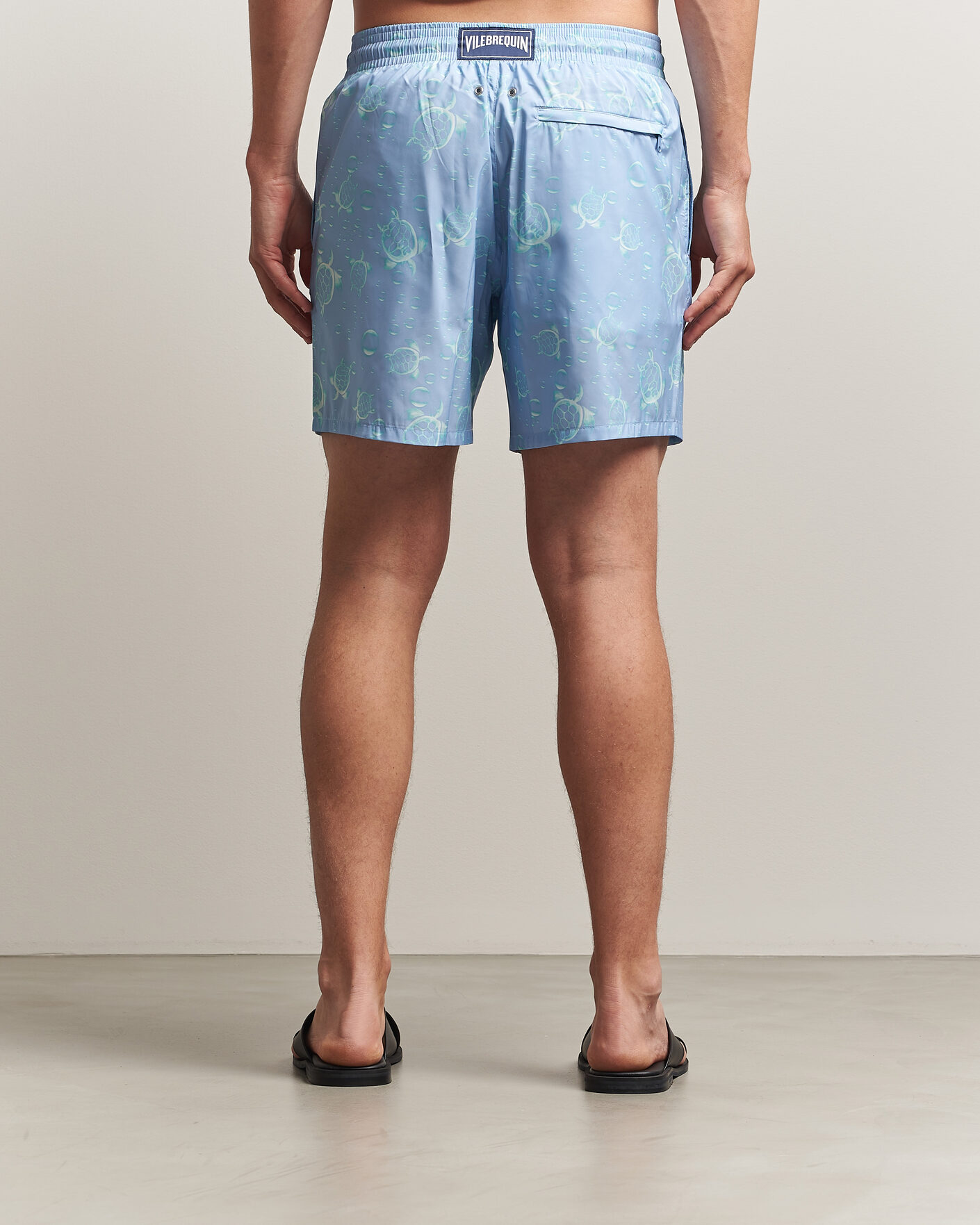 Hombres | Bañadores | Vilebrequin | Mahina Swimshorts Cloudy Blue