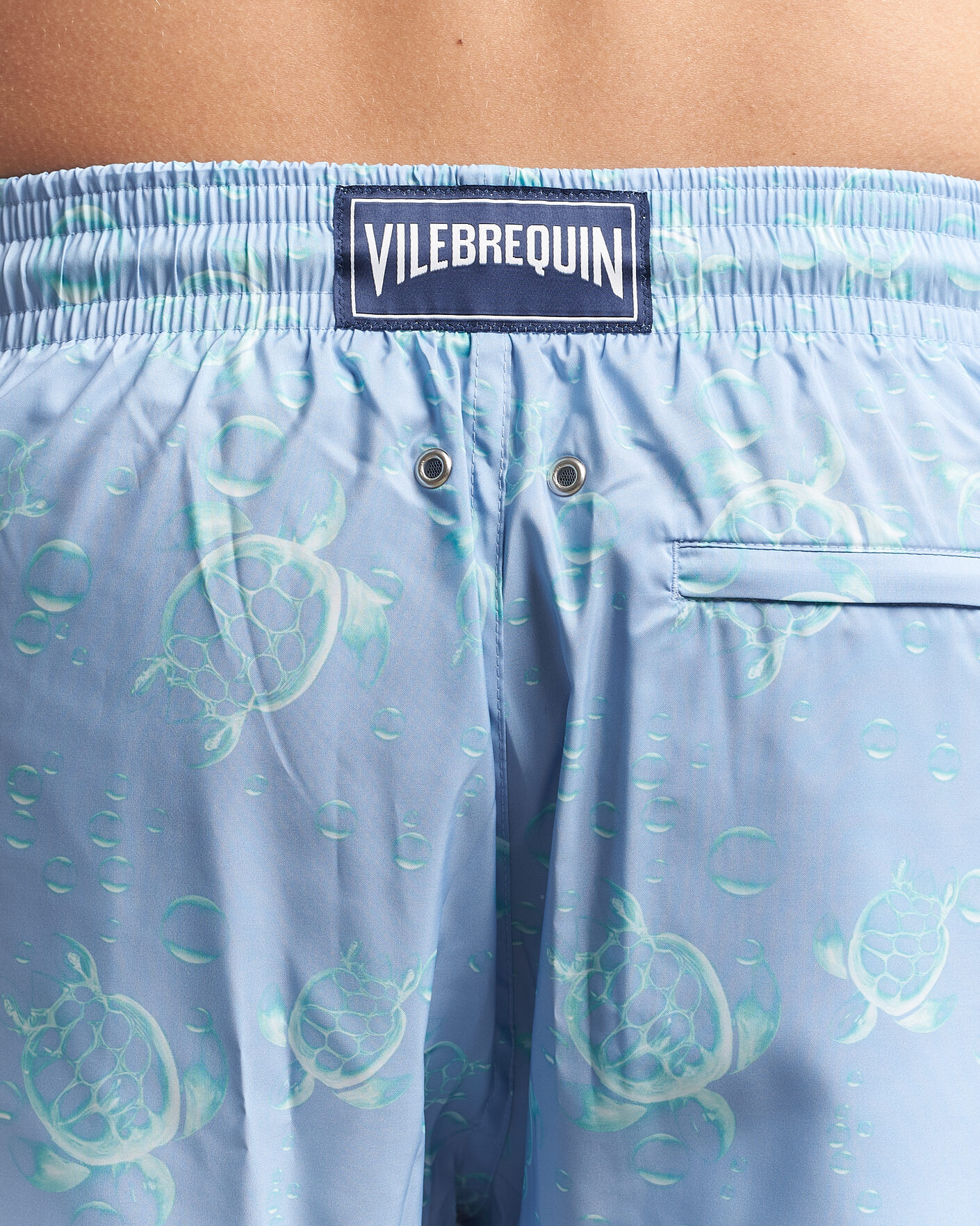 Hombres | Bañadores | Vilebrequin | Mahina Swimshorts Cloudy Blue