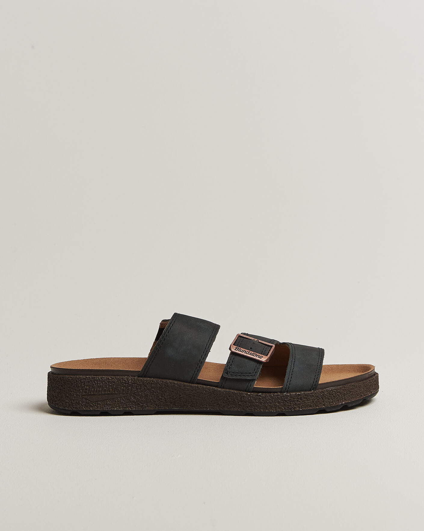 Hombres | Sandalias y chanclas | Blundstone | 2693 Aerocork Leather Sandal Rustic Black