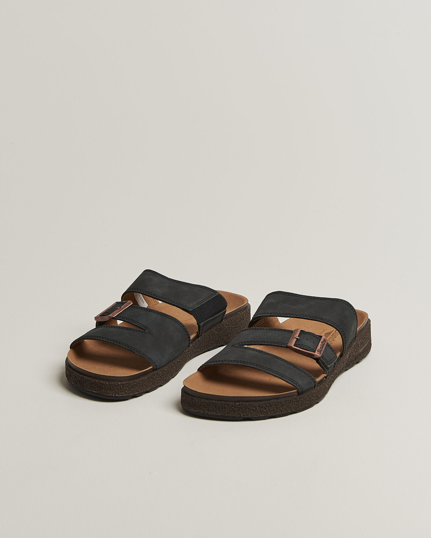 Hombres | Sandalias y chanclas | Blundstone | 2693 Aerocork Leather Sandal Rustic Black