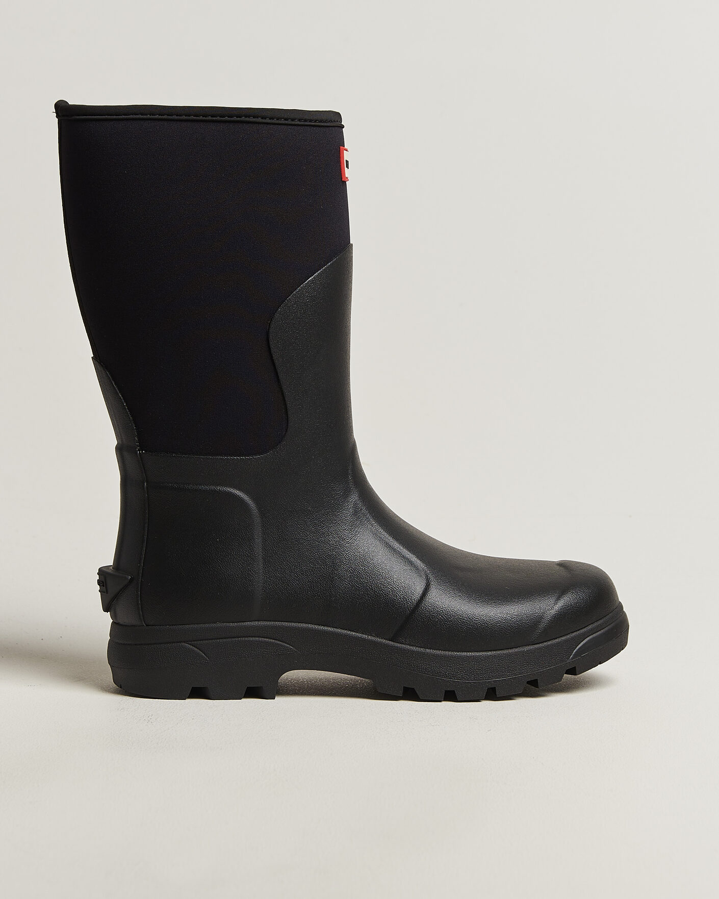 Hombres | Sobrecubiertas | Hunter Boots | Balmoral Neopren Short Boot Black