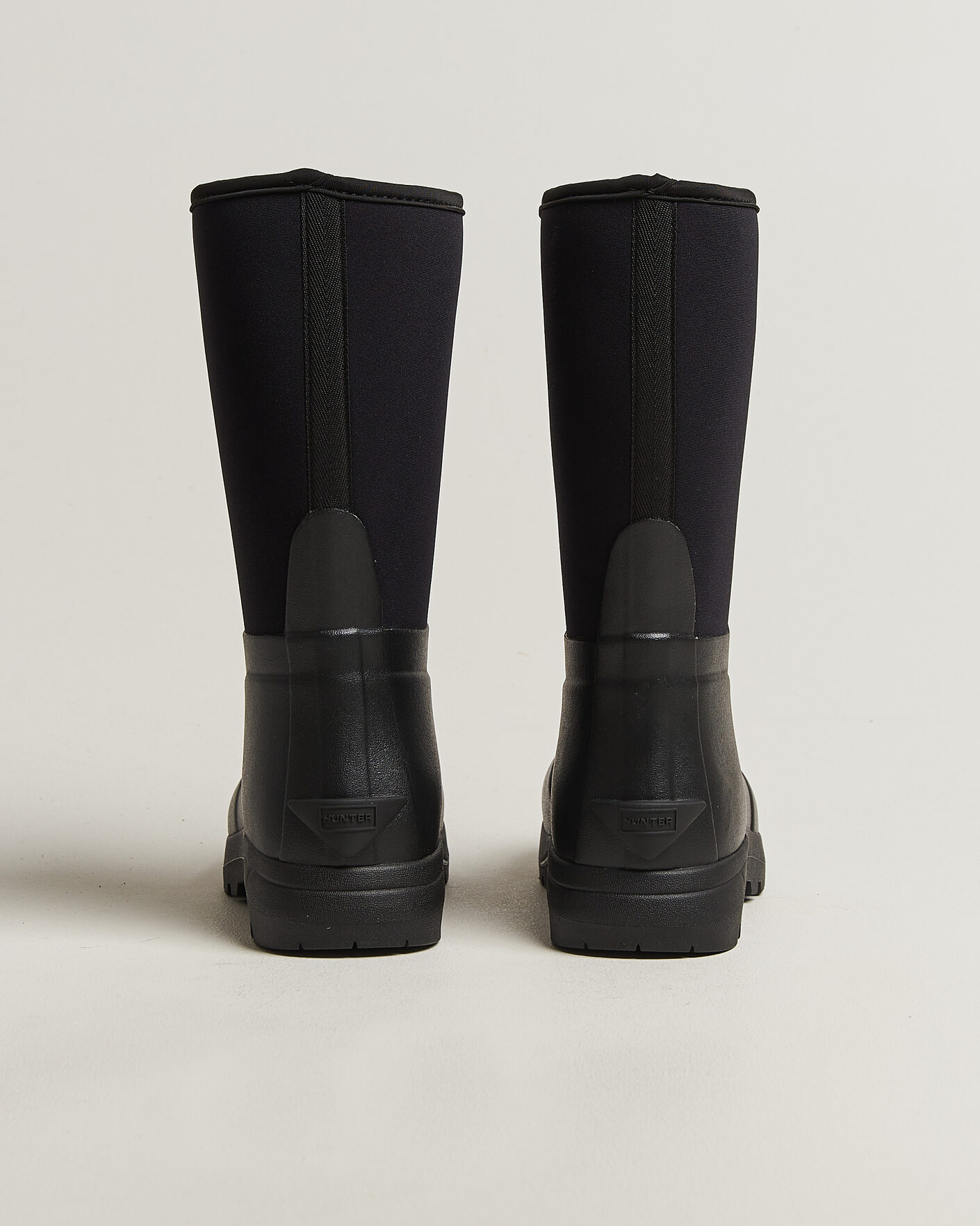 Hombres | Sobrecubiertas | Hunter Boots | Balmoral Neopren Short Boot Black