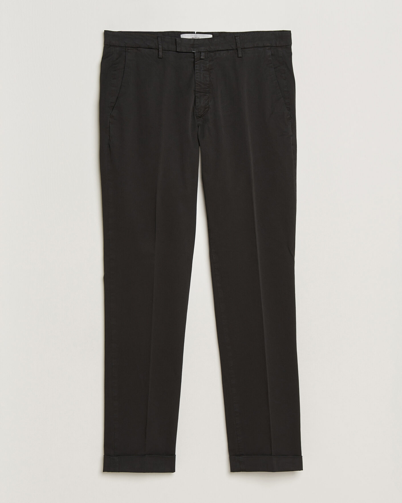 Hombres | Pantalones | Briglia 1949 | Slim Fit Cotton Chinos Black