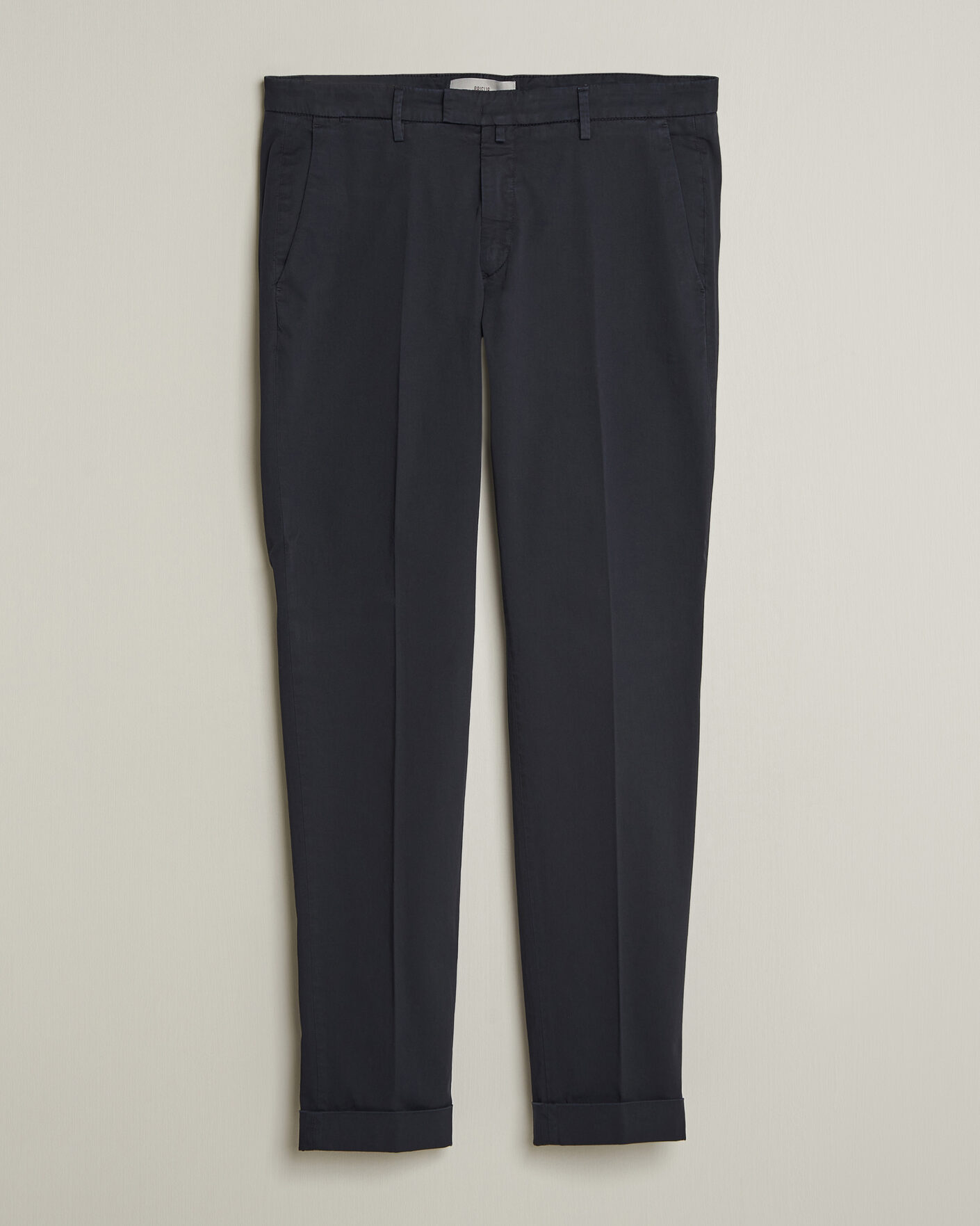 Hombres | Pantalones | Briglia 1949 | Slim Fit Cotton Chinos Navy