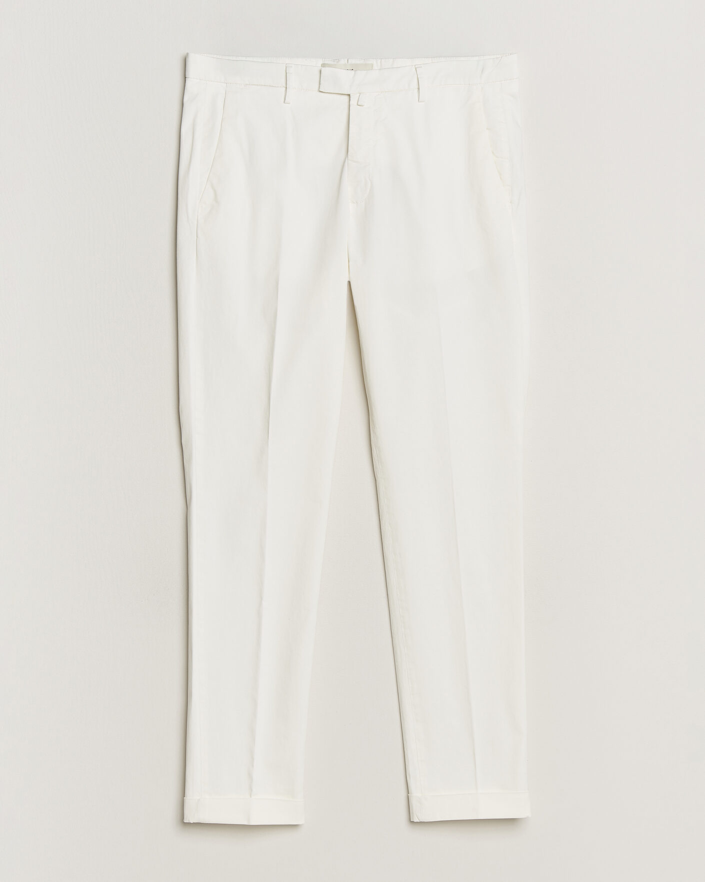 Hombres | Pantalones | Briglia 1949 | Slim Fit Cotton Chinos White