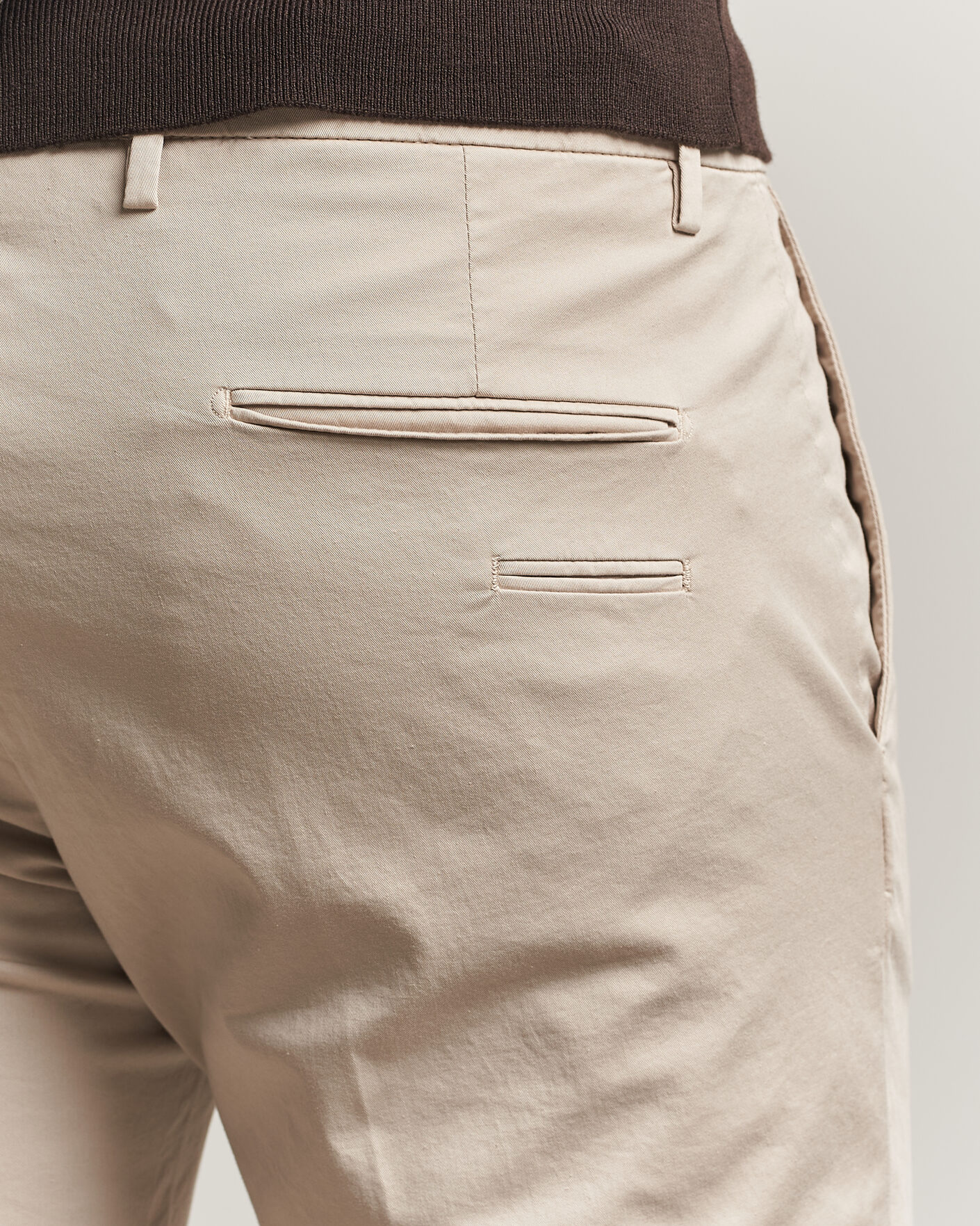 Hombres | Pantalones | Briglia 1949 | Slim Fit Cotton Chinos Beige