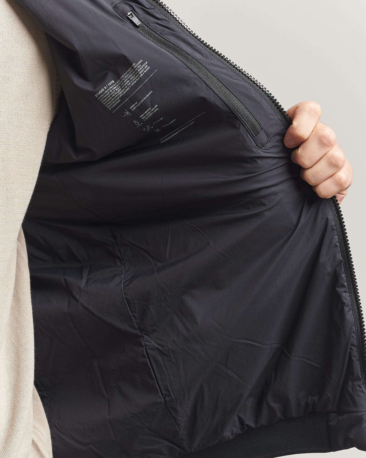 Hombres | Abrigos y chaquetas | Scandinavian Edition | Studio II Lightweight Jacket Graphite