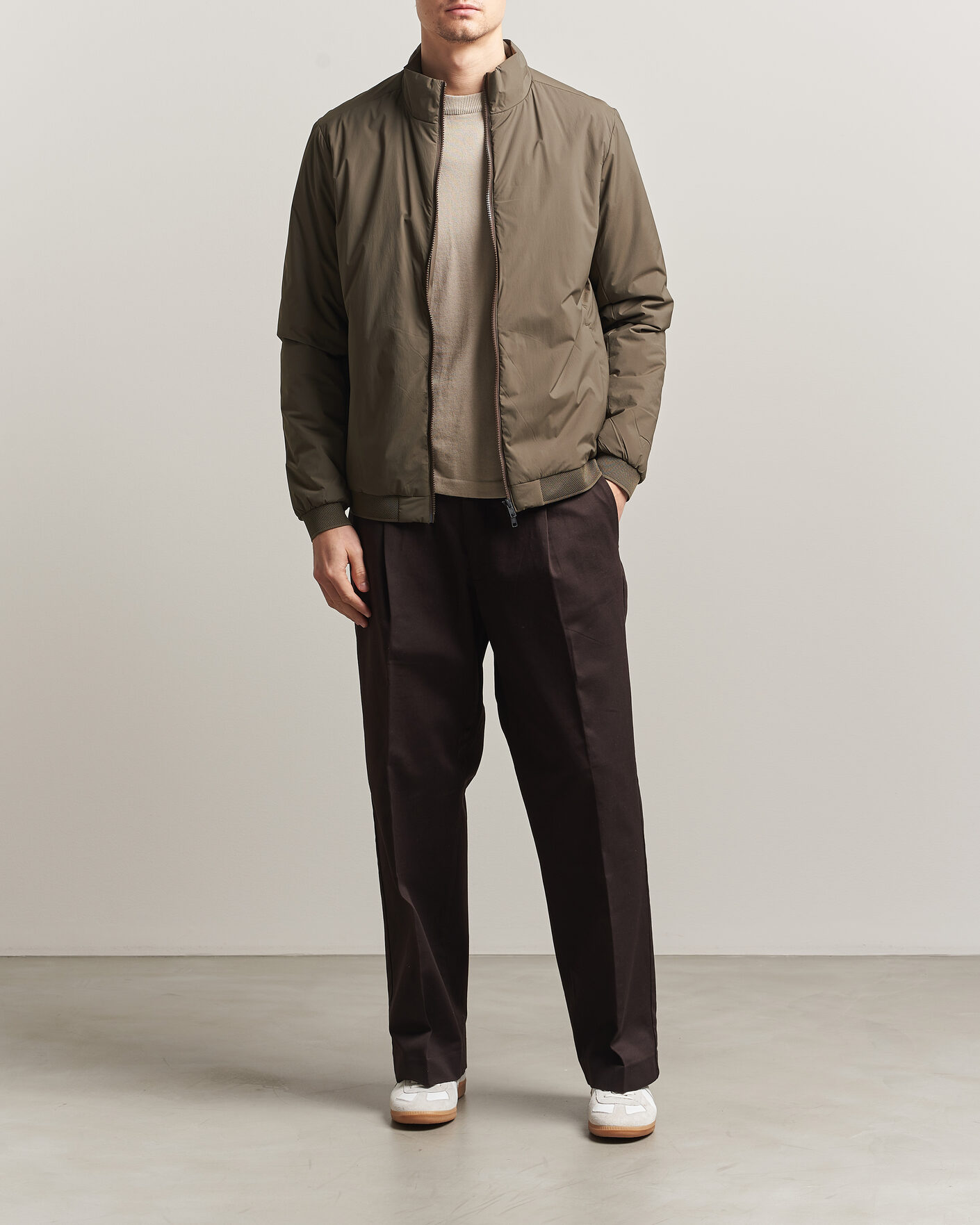 Hombres | Abrigos y chaquetas | Scandinavian Edition | Studio II Lightweight Jacket Major Brown