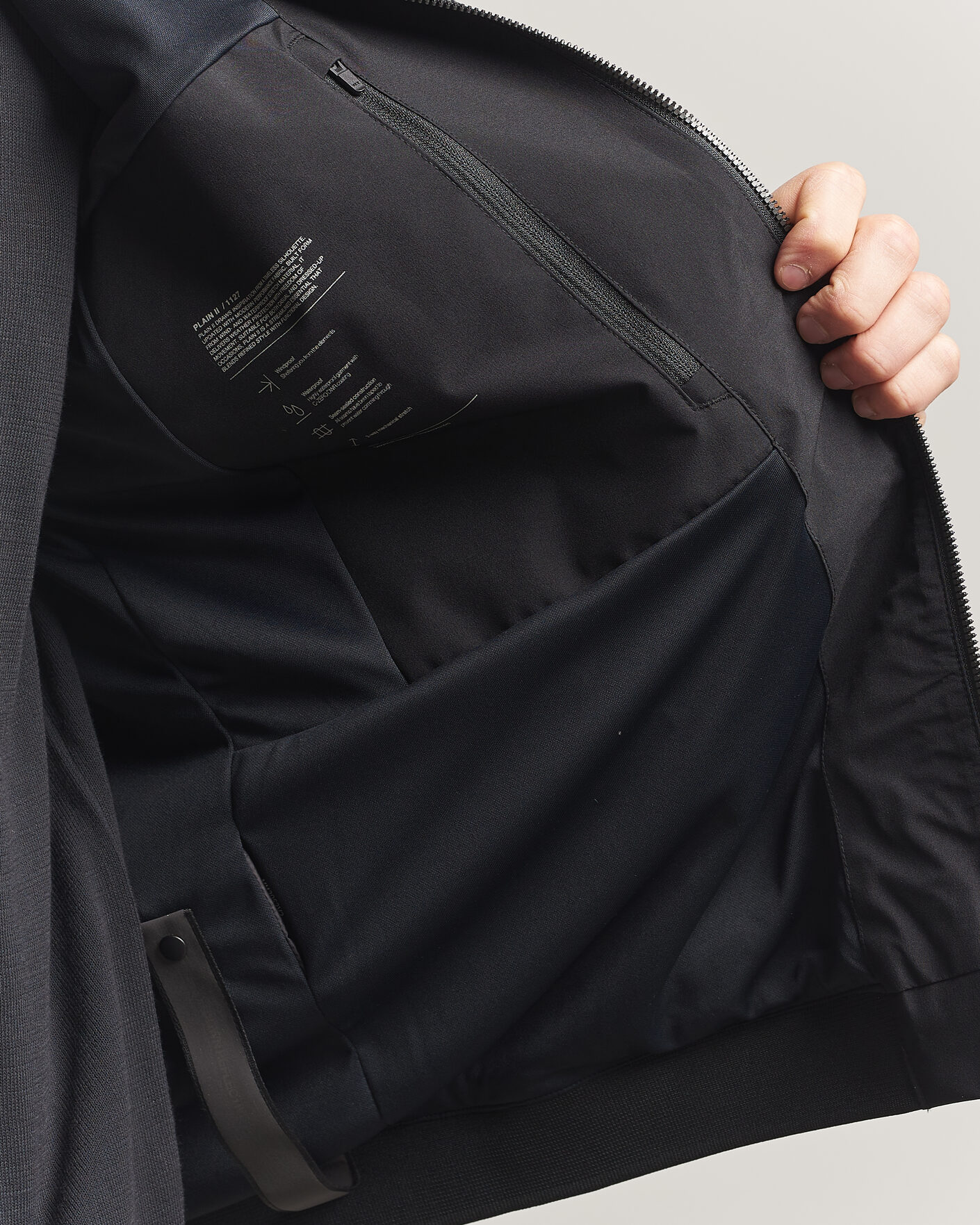 Hombres | Abrigos y chaquetas | Scandinavian Edition | Plain II Waterproof Jacket Onyx