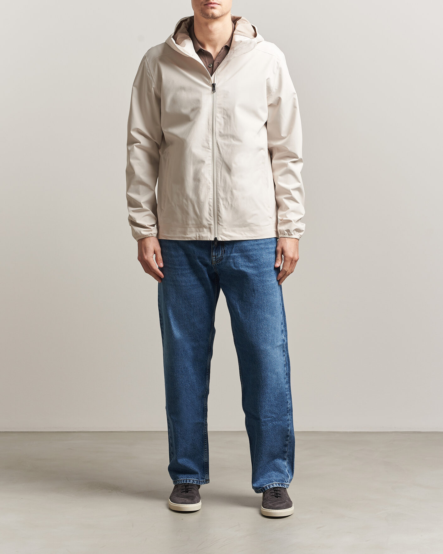 Hombres | Abrigos y chaquetas | Scandinavian Edition | Hood II Waterproof Jacket Neutral White