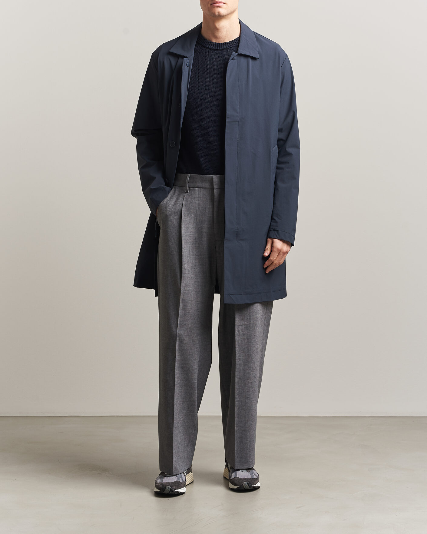 Hombres | Abrigos y chaquetas | Scandinavian Edition | Ascend II Lightweight Coat Navy