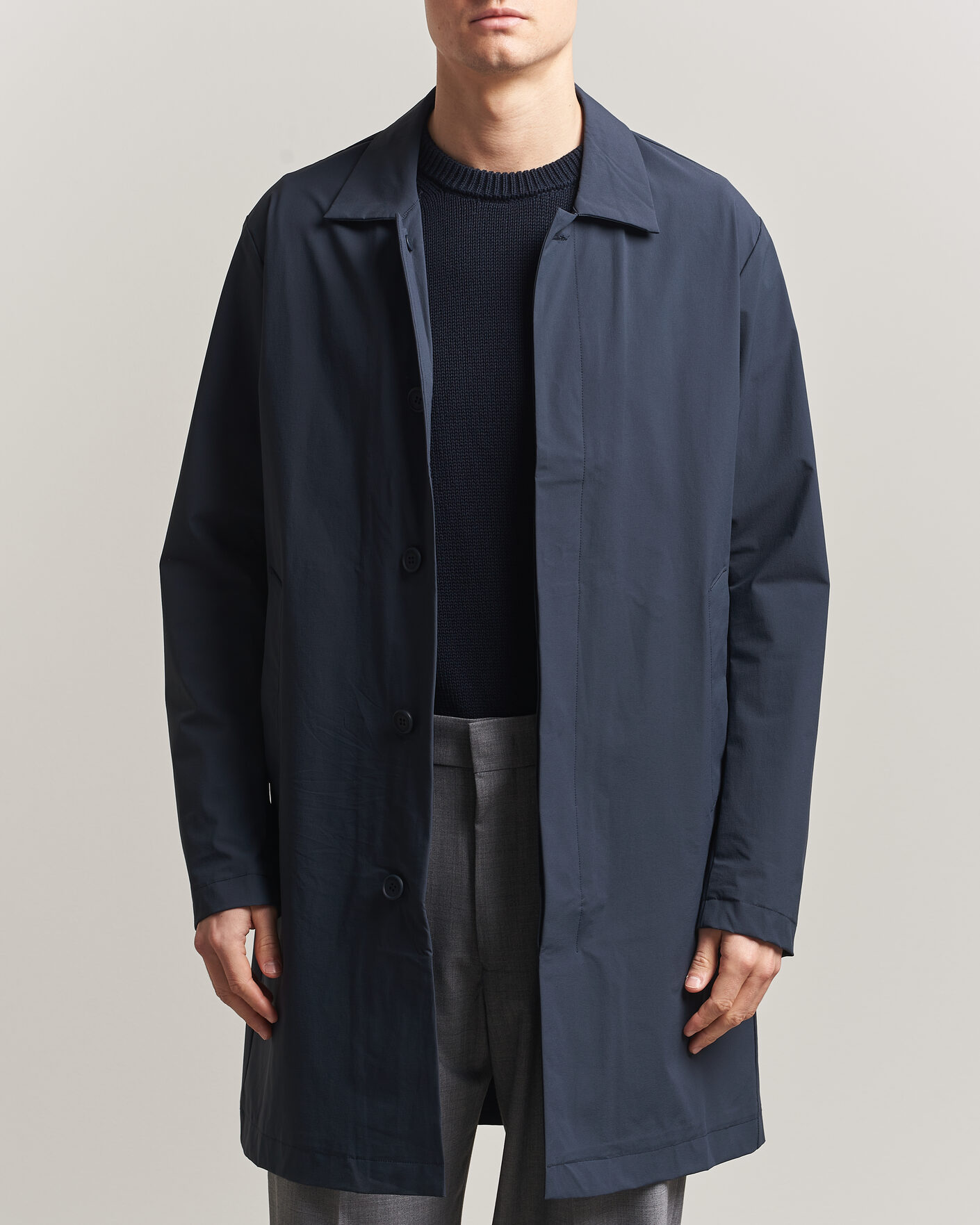 Hombres | Abrigos y chaquetas | Scandinavian Edition | Ascend II Lightweight Coat Navy