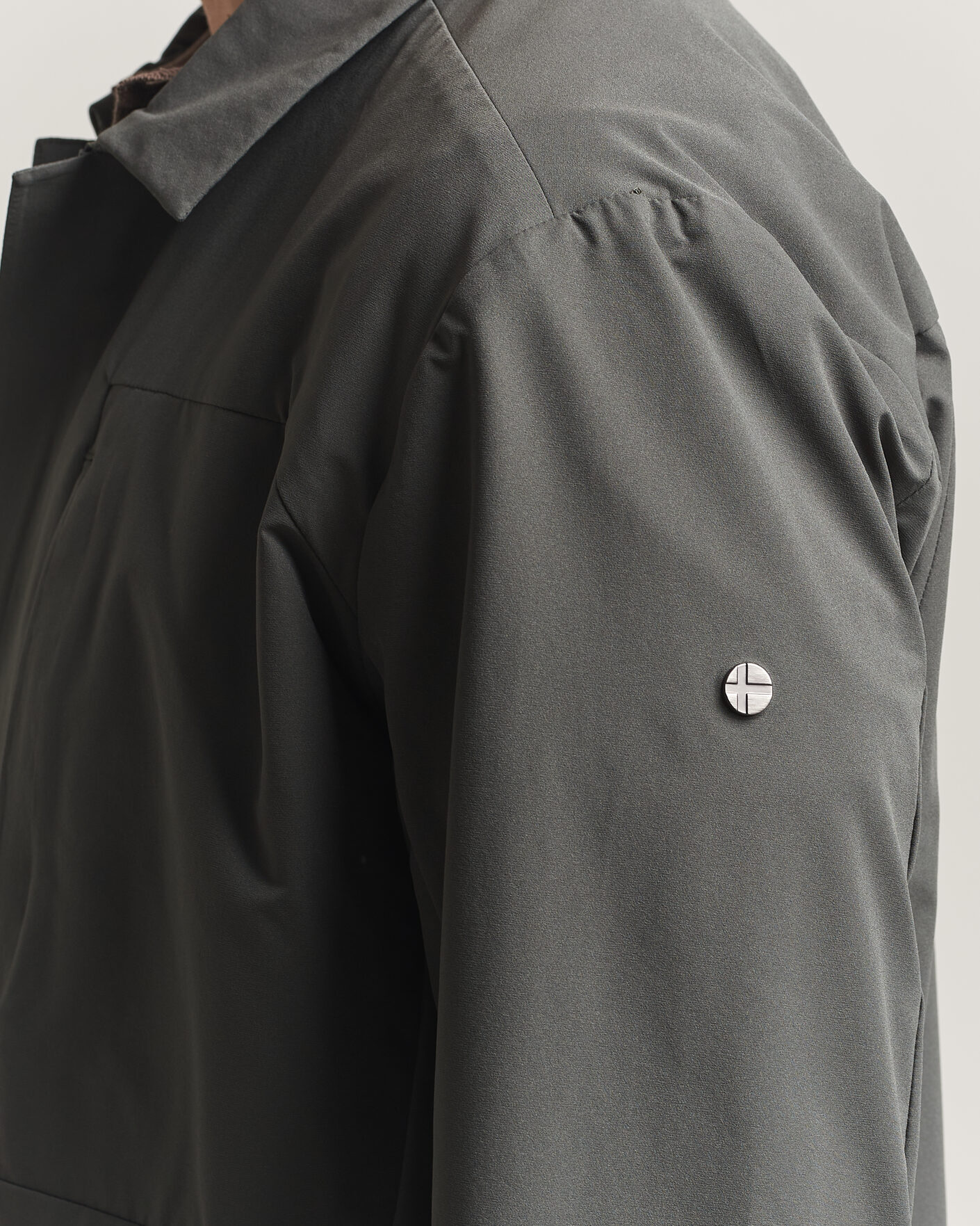 Hombres | Abrigos y chaquetas | Scandinavian Edition | Merge II Stretch Shirt Jacket Dark Olive