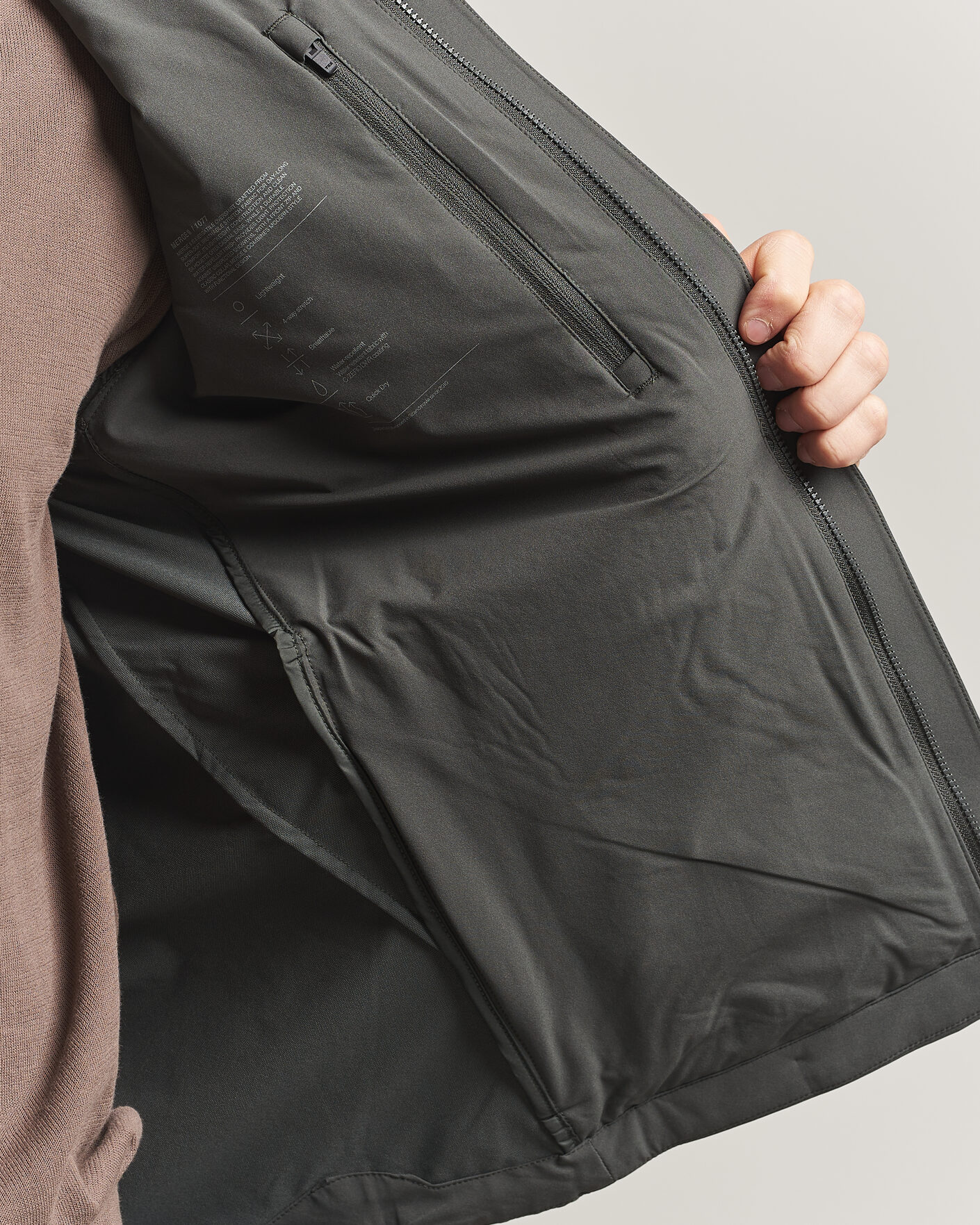 Hombres | Abrigos y chaquetas | Scandinavian Edition | Merge II Stretch Shirt Jacket Dark Olive