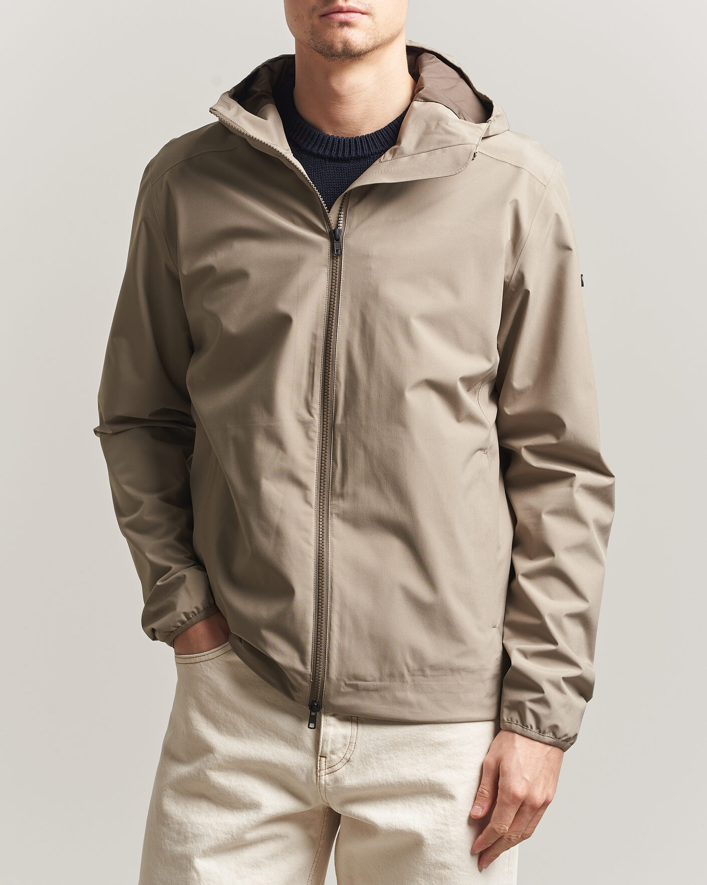 Hombres | Abrigos y chaquetas | Scandinavian Edition | Hood II Waterproof Jacket Sand