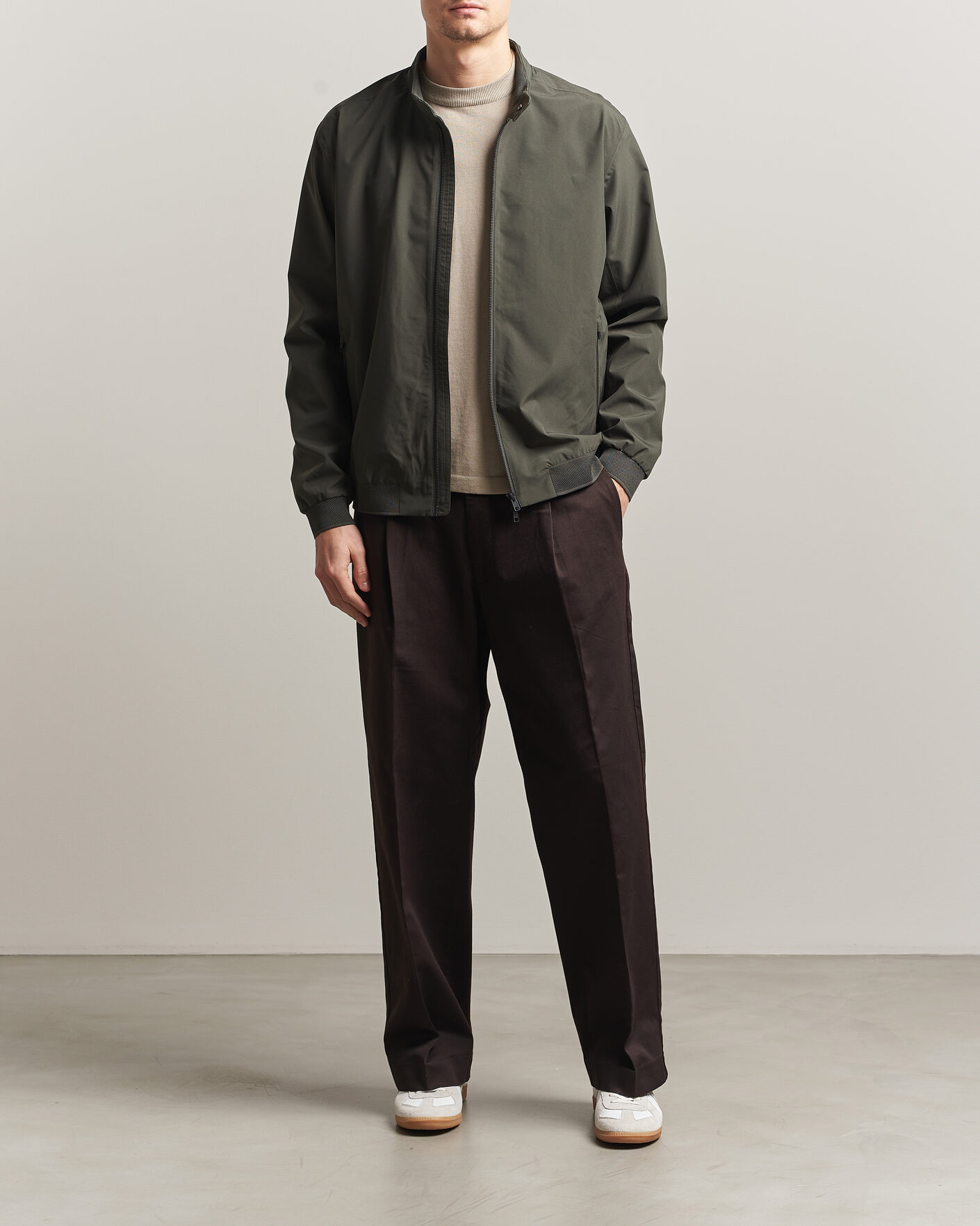 Hombres | Abrigos y chaquetas | Scandinavian Edition | Plain II Waterproof Jacket Dark Olive