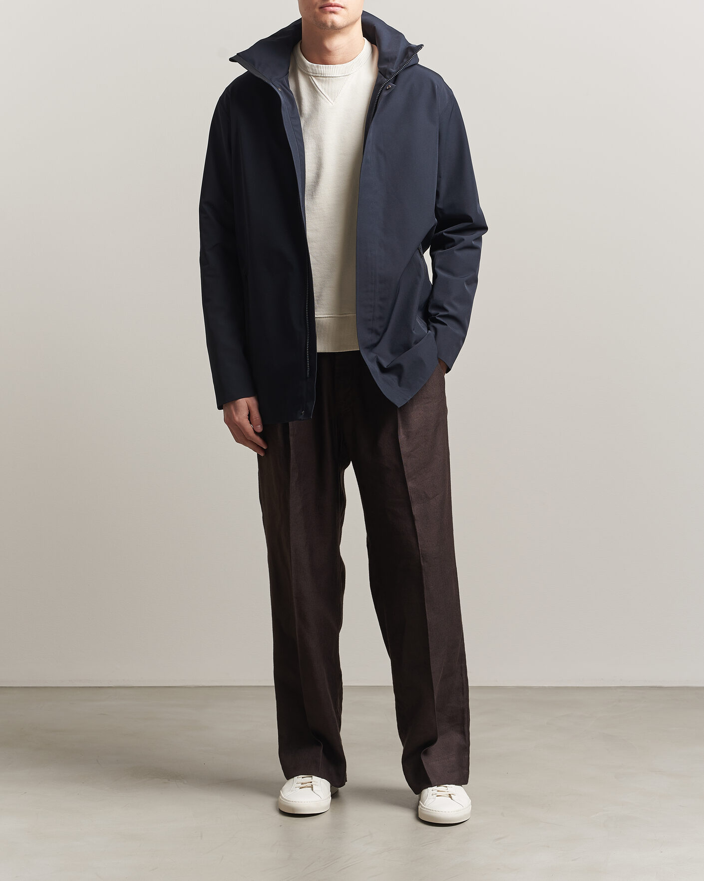 Hombres | Abrigos y chaquetas | Scandinavian Edition | Range III Mid Lenght Waterproof Coat Midnight Blue