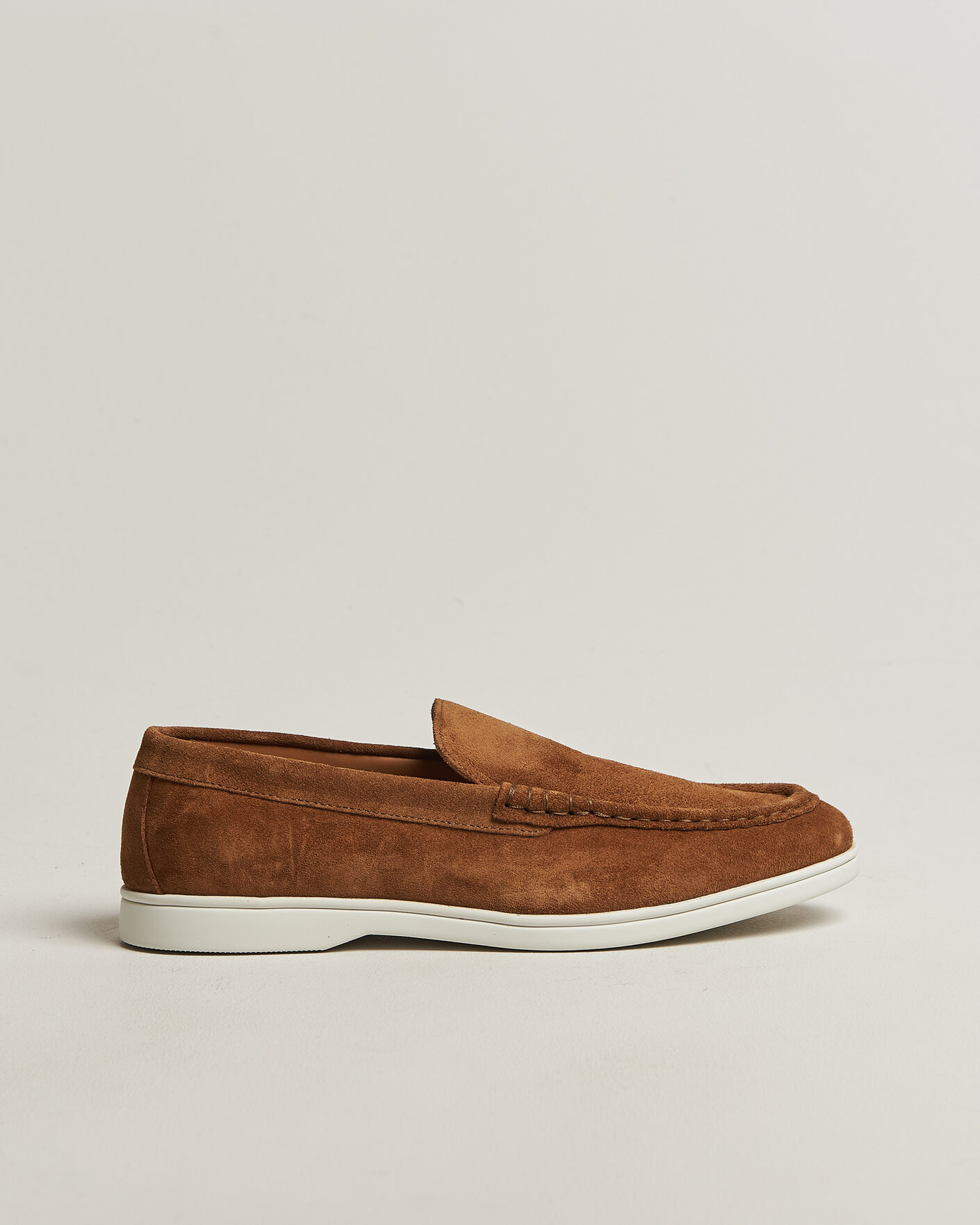 Hombres | Mocasines | Charles Tyrwhitt | Suede Slip On Loafers Light Brown